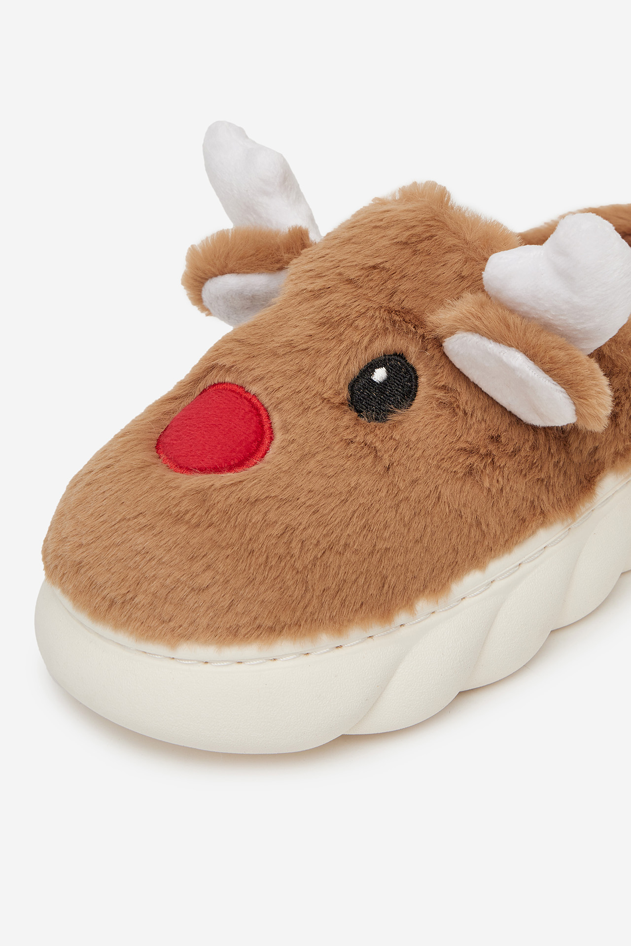 Papuče Svetlo hnedá