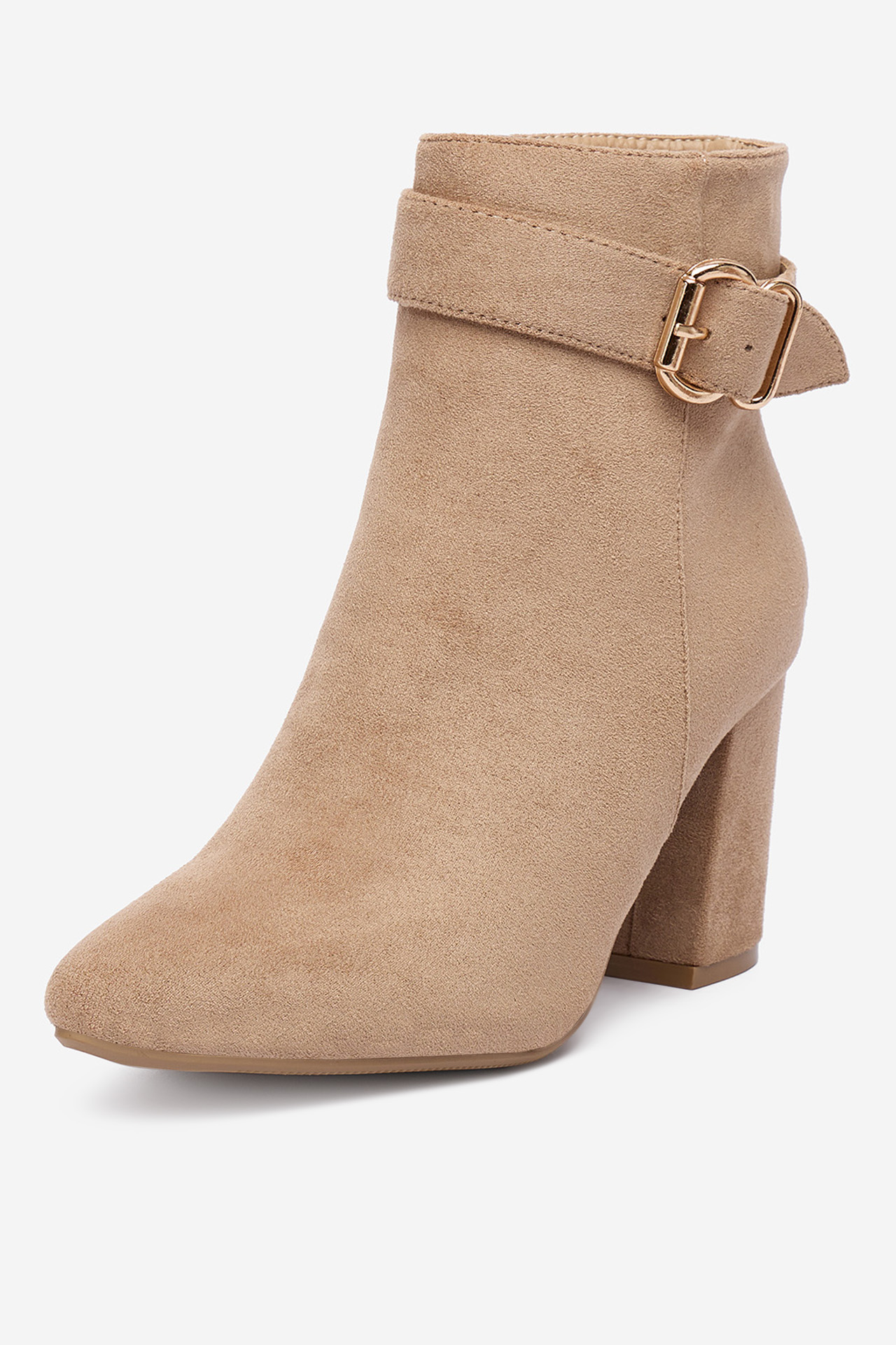 Kotníková obuv BÉŽOVÁ