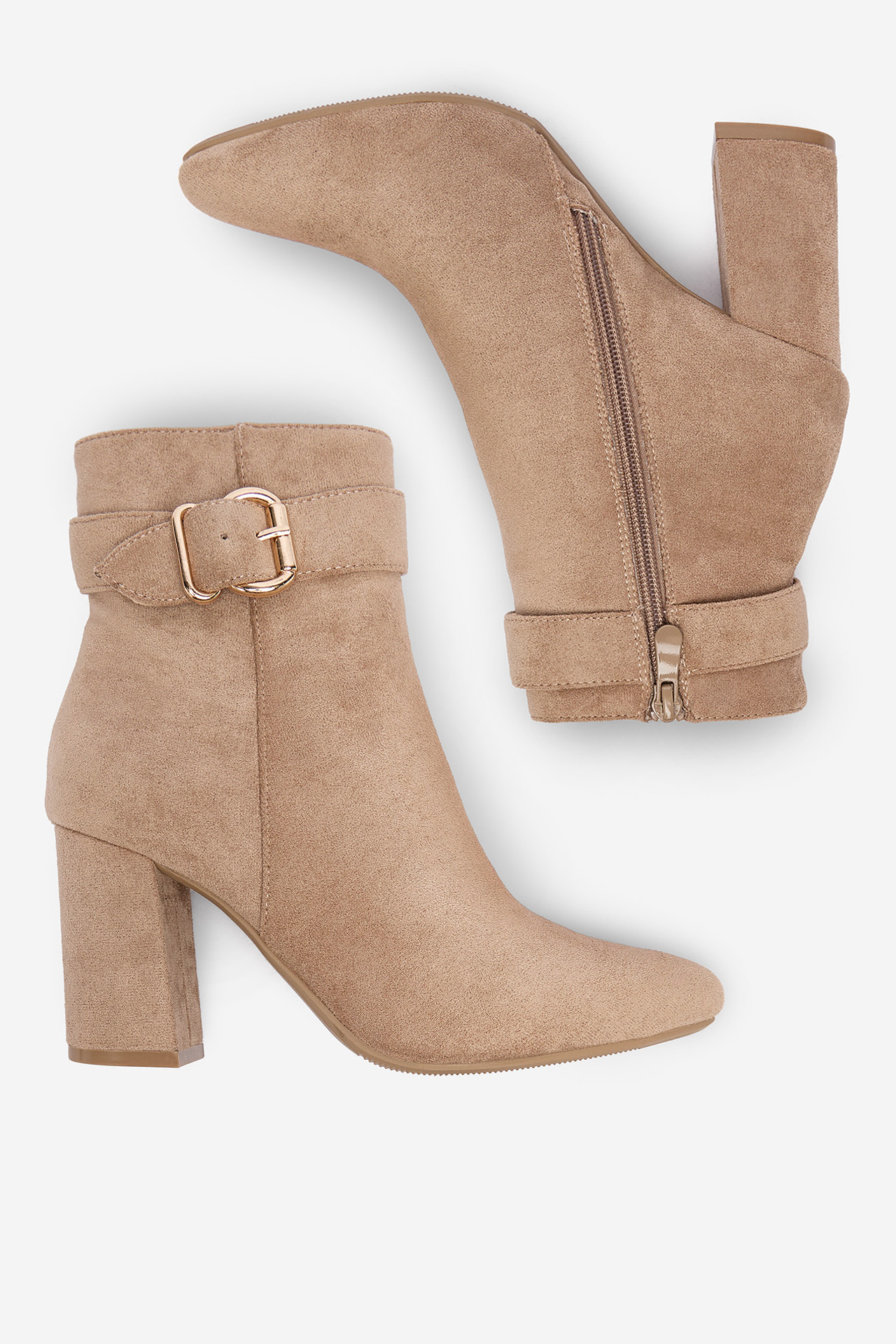 Kotníková obuv BÉŽOVÁ