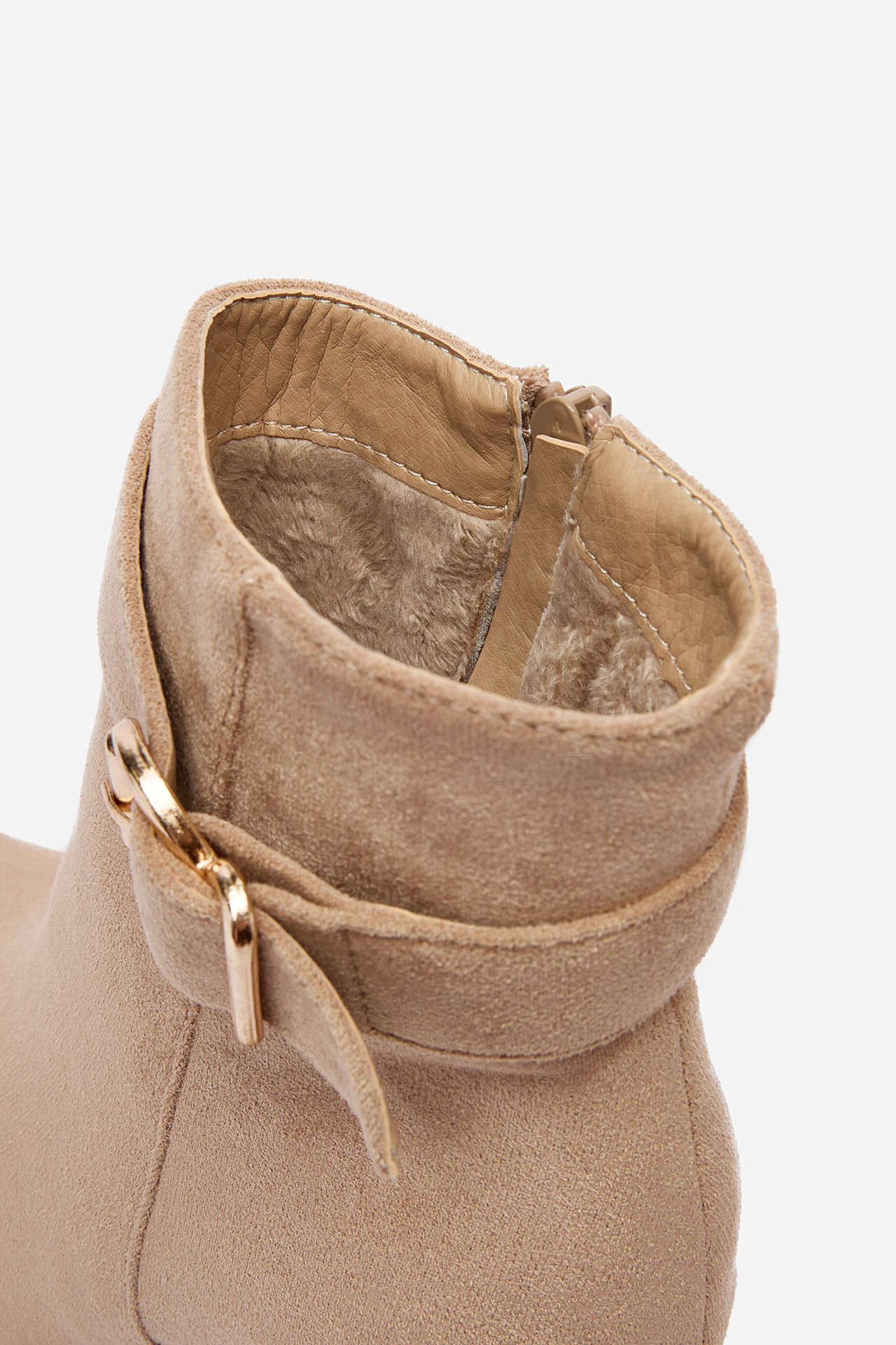 Kotníková obuv BÉŽOVÁ