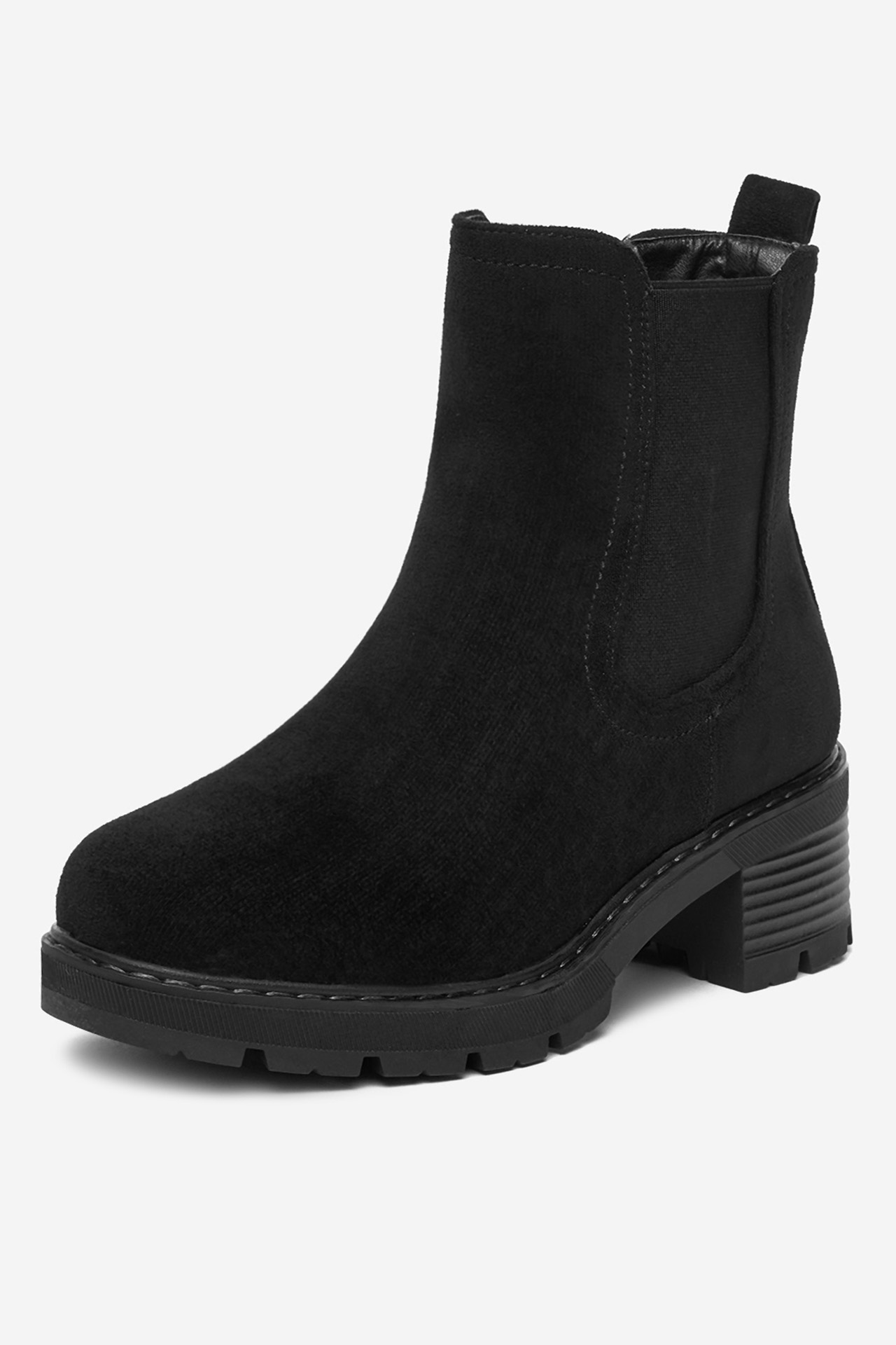 Kotníková obuv ČERNÁ