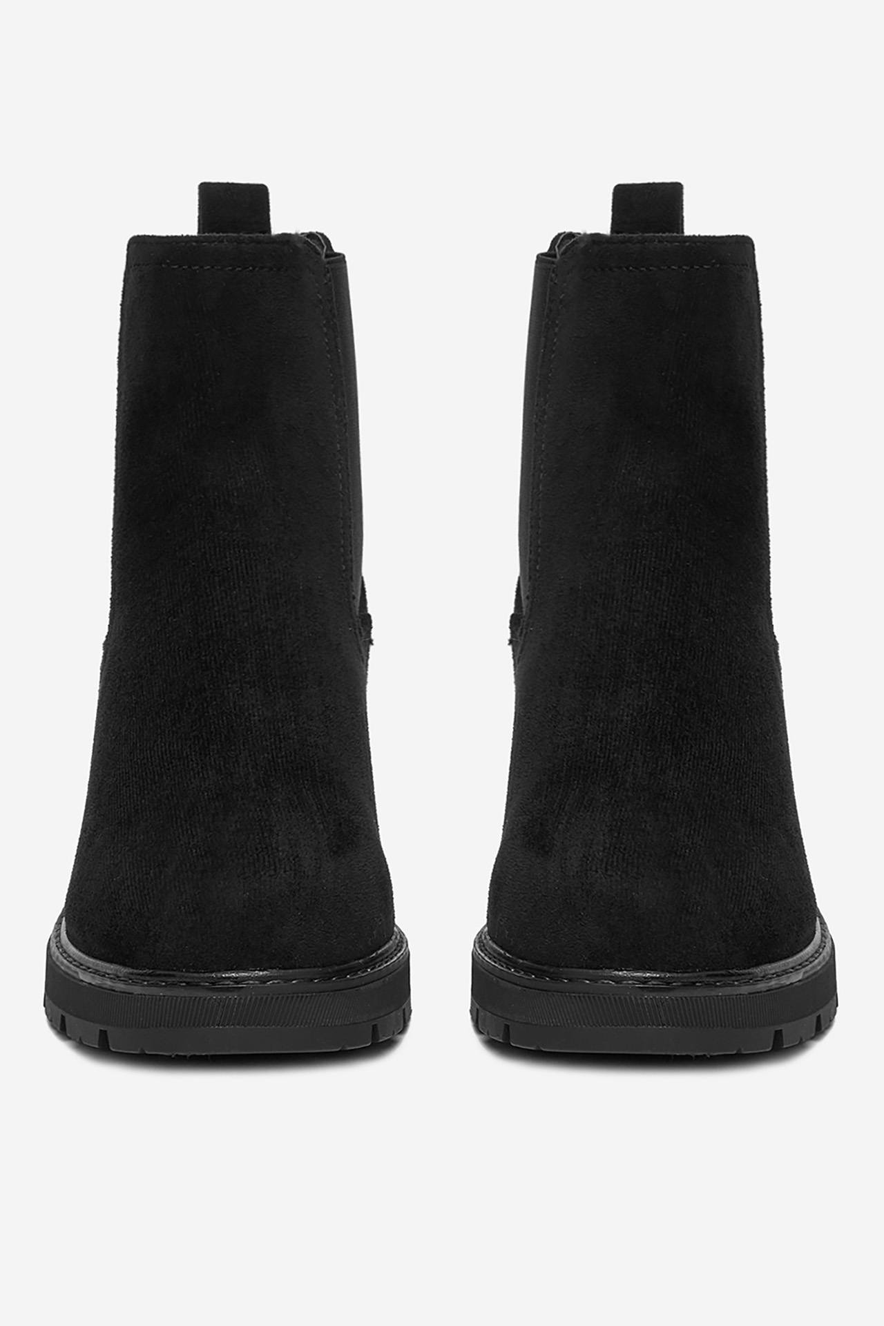 Kotníková obuv ČERNÁ