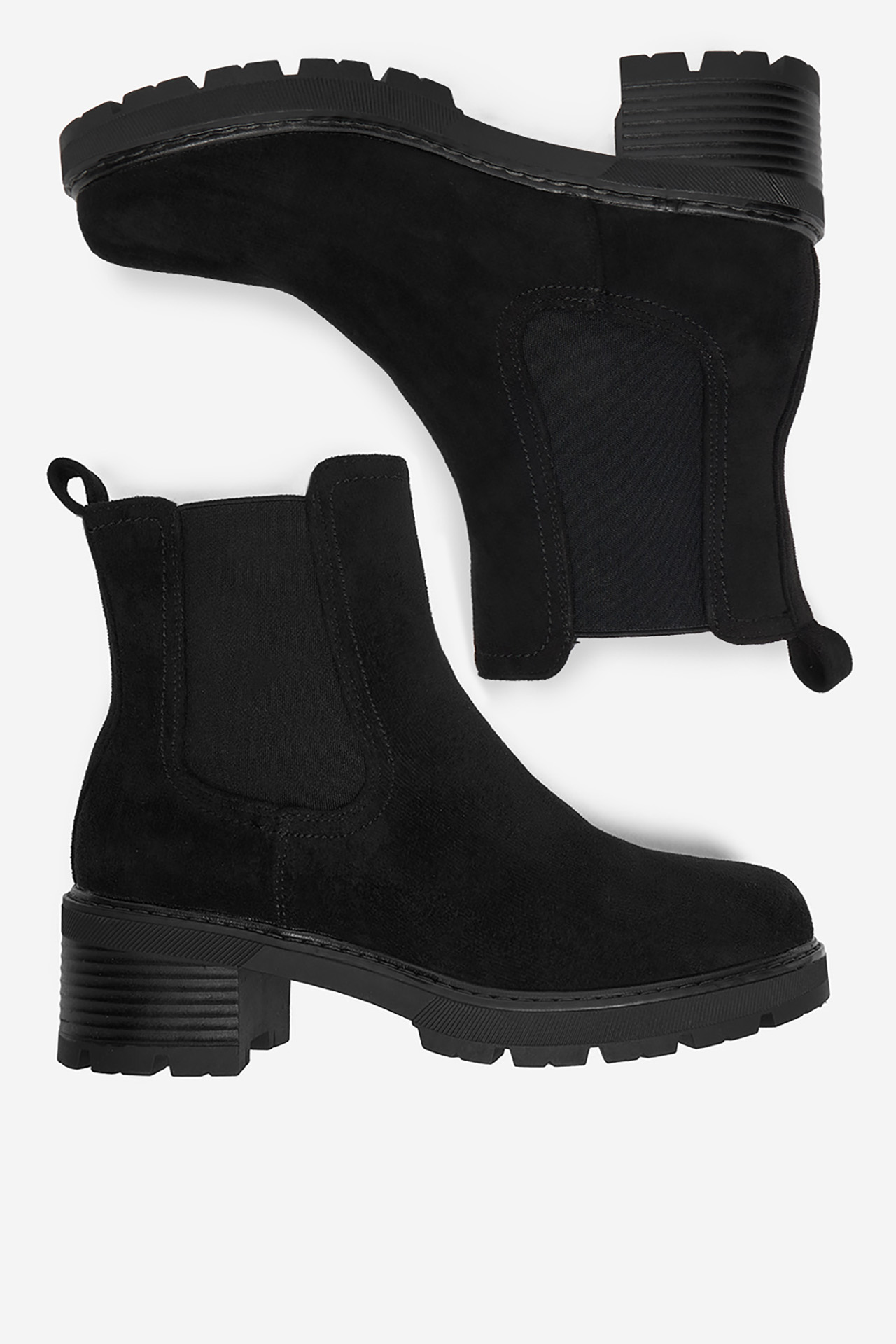 Kotníková obuv ČERNÁ