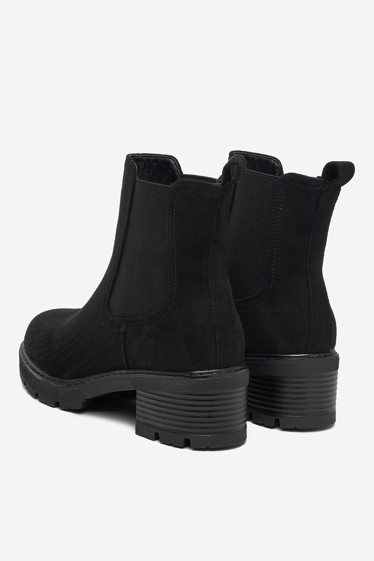 Kotníková obuv ČERNÁ