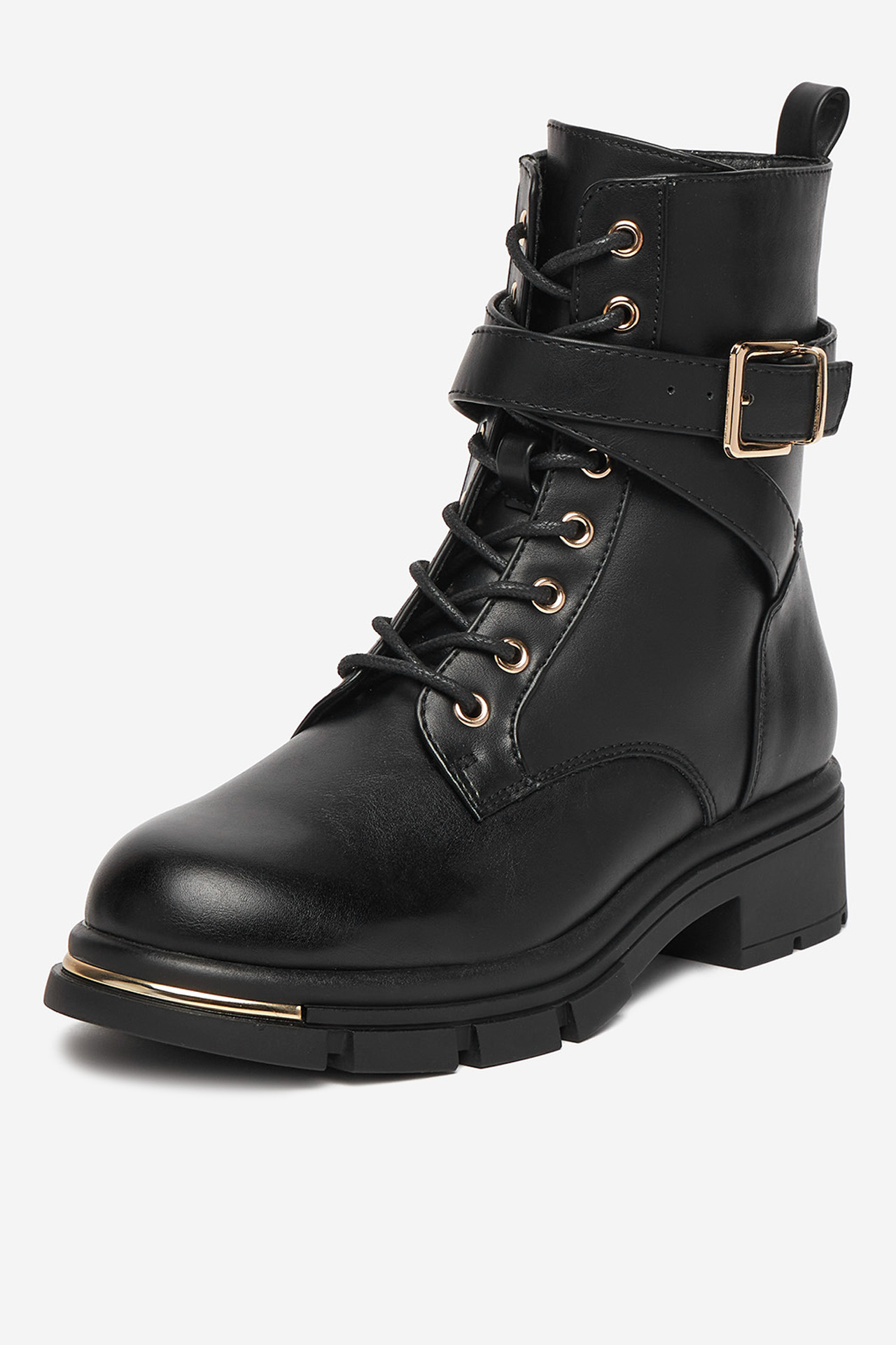 Kotníková obuv ČERNÁ