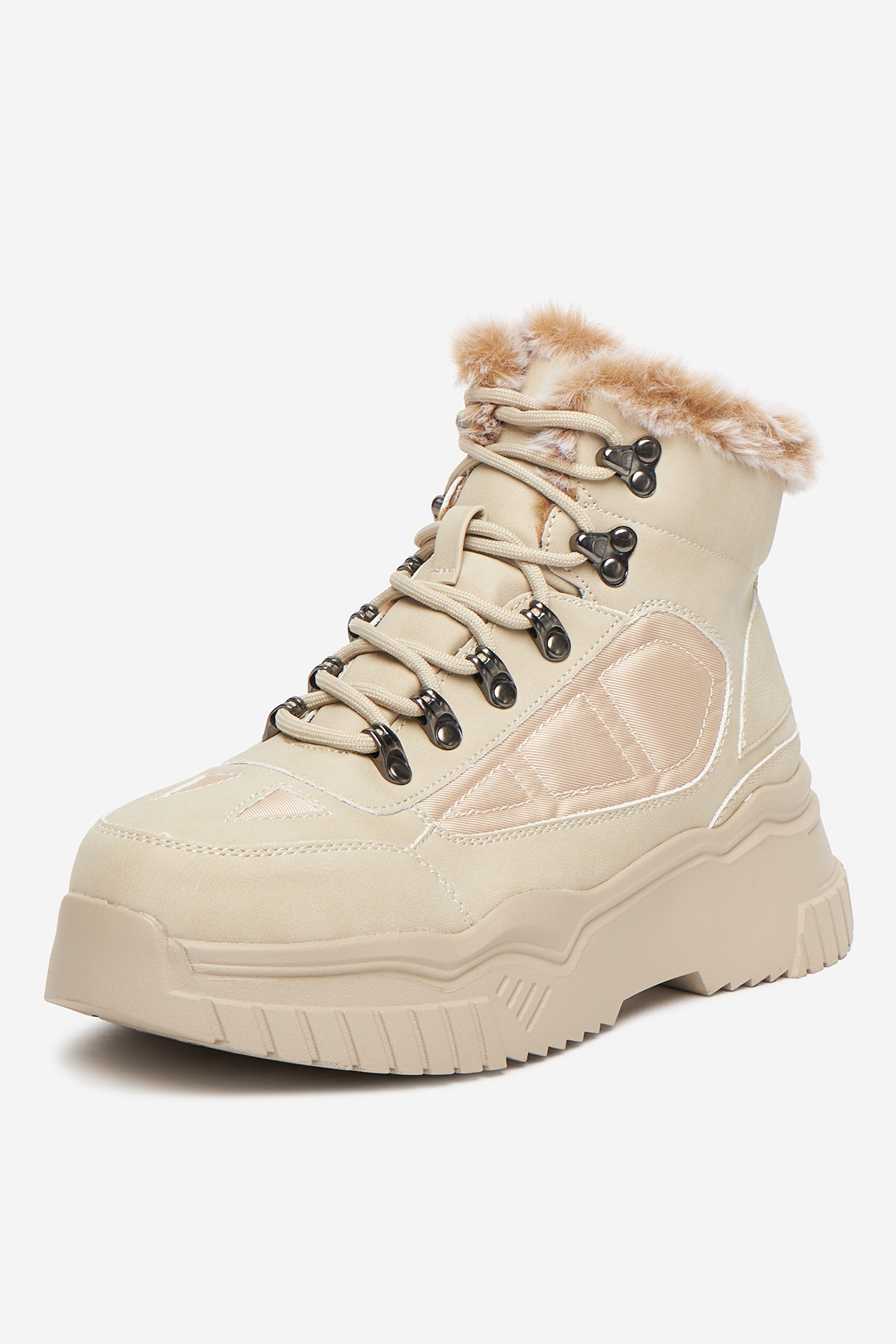 Kotníková obuv KRÉMOVÁ