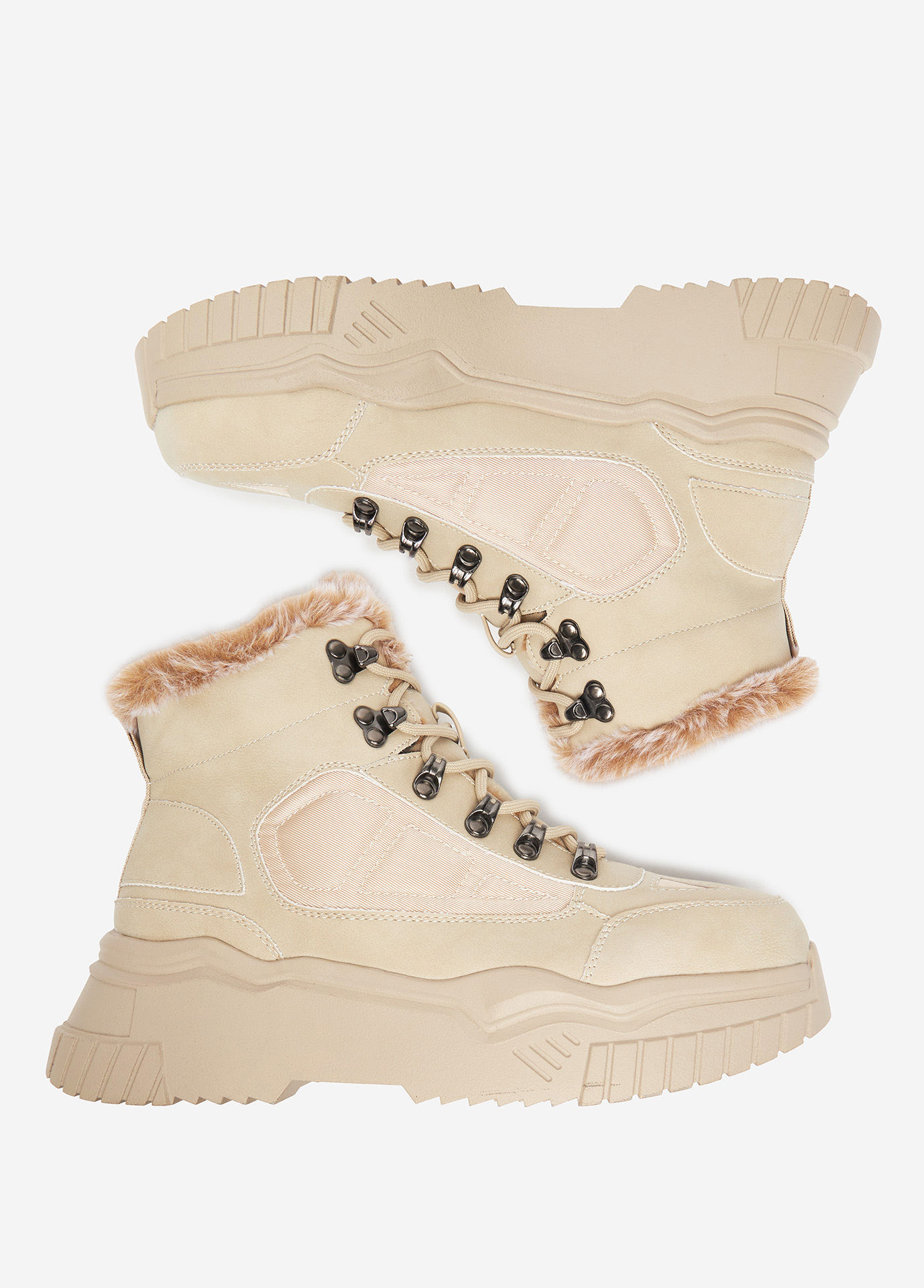 Kotníková obuv KRÉMOVÁ