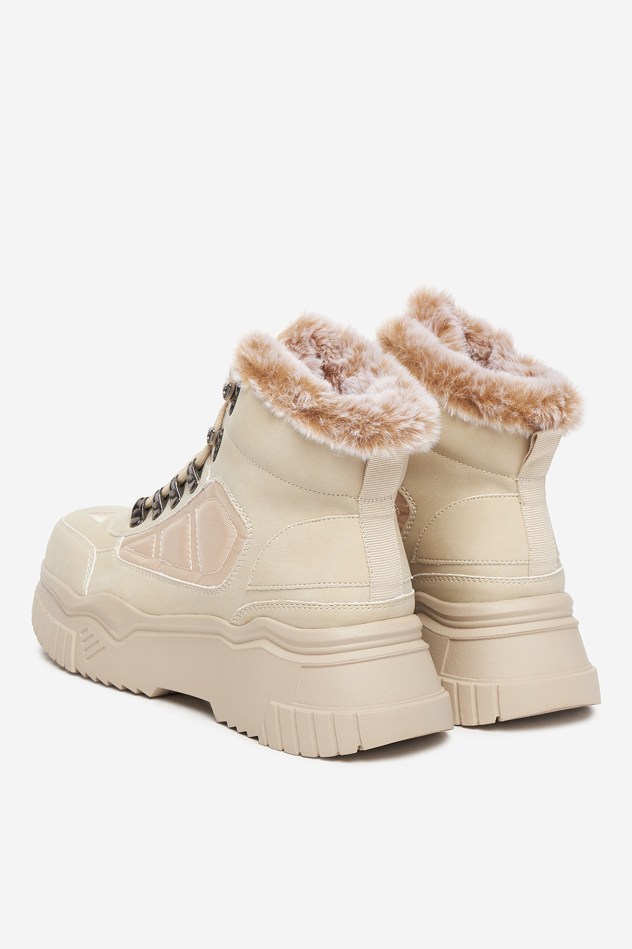 Kotníková obuv KRÉMOVÁ