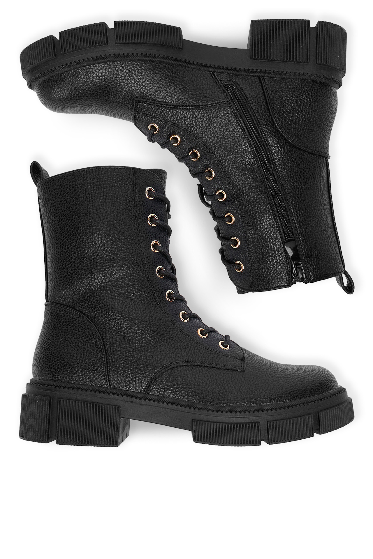 Kotníková obuv ČERNÁ