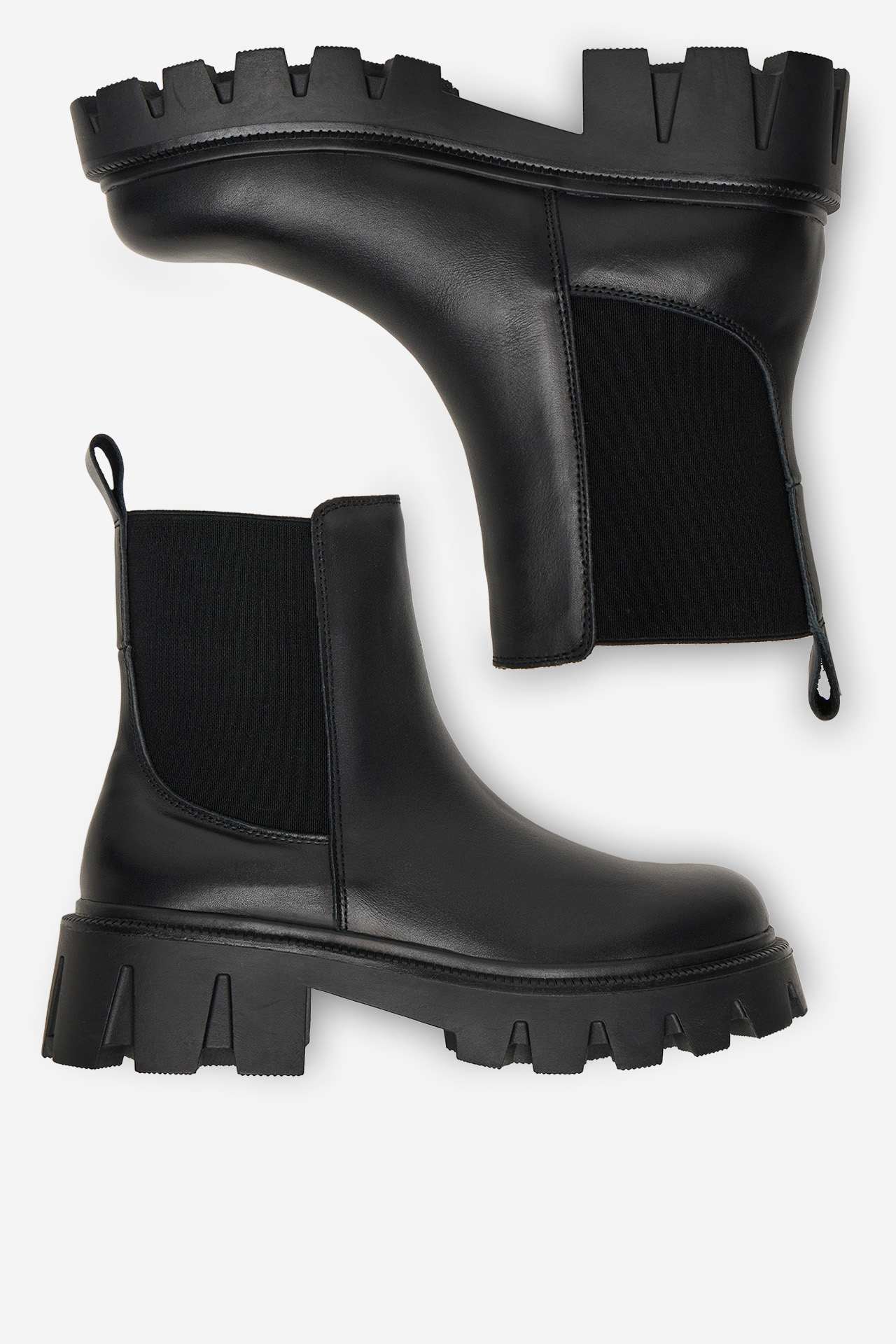 Kotníková obuv ČERNÁ