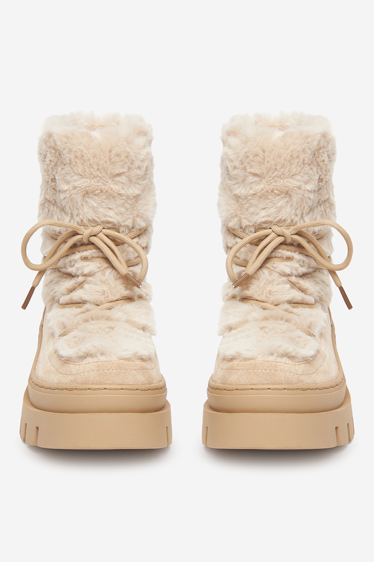 Kotníková obuv BÉŽOVÁ