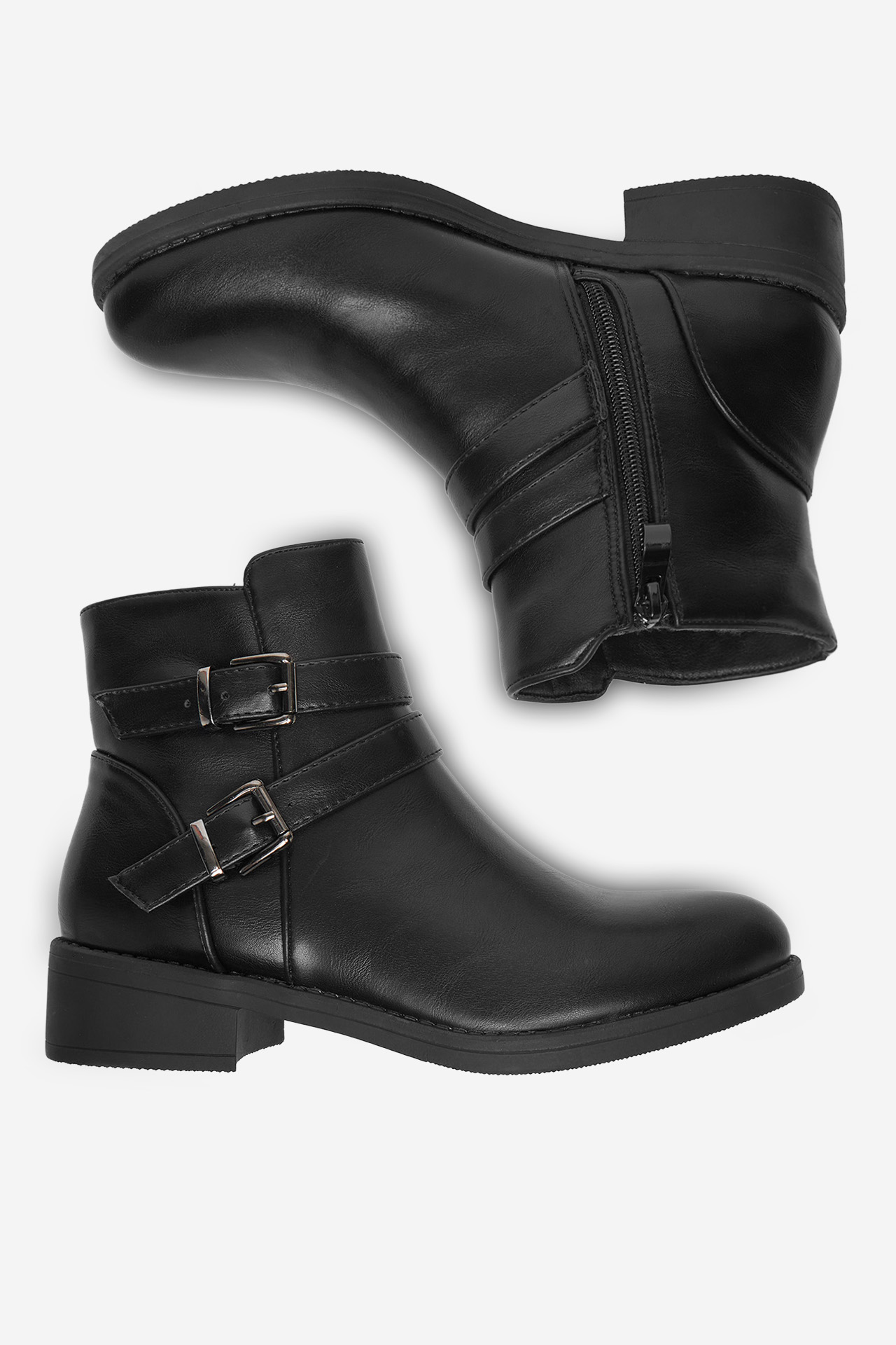 Kotníková obuv ČERNÁ