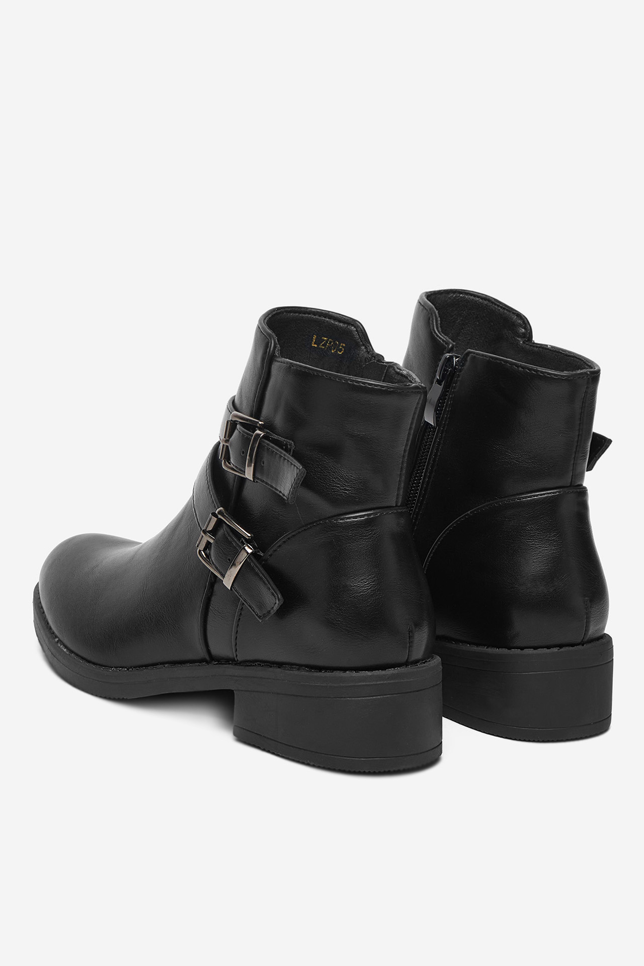 Kotníková obuv ČERNÁ