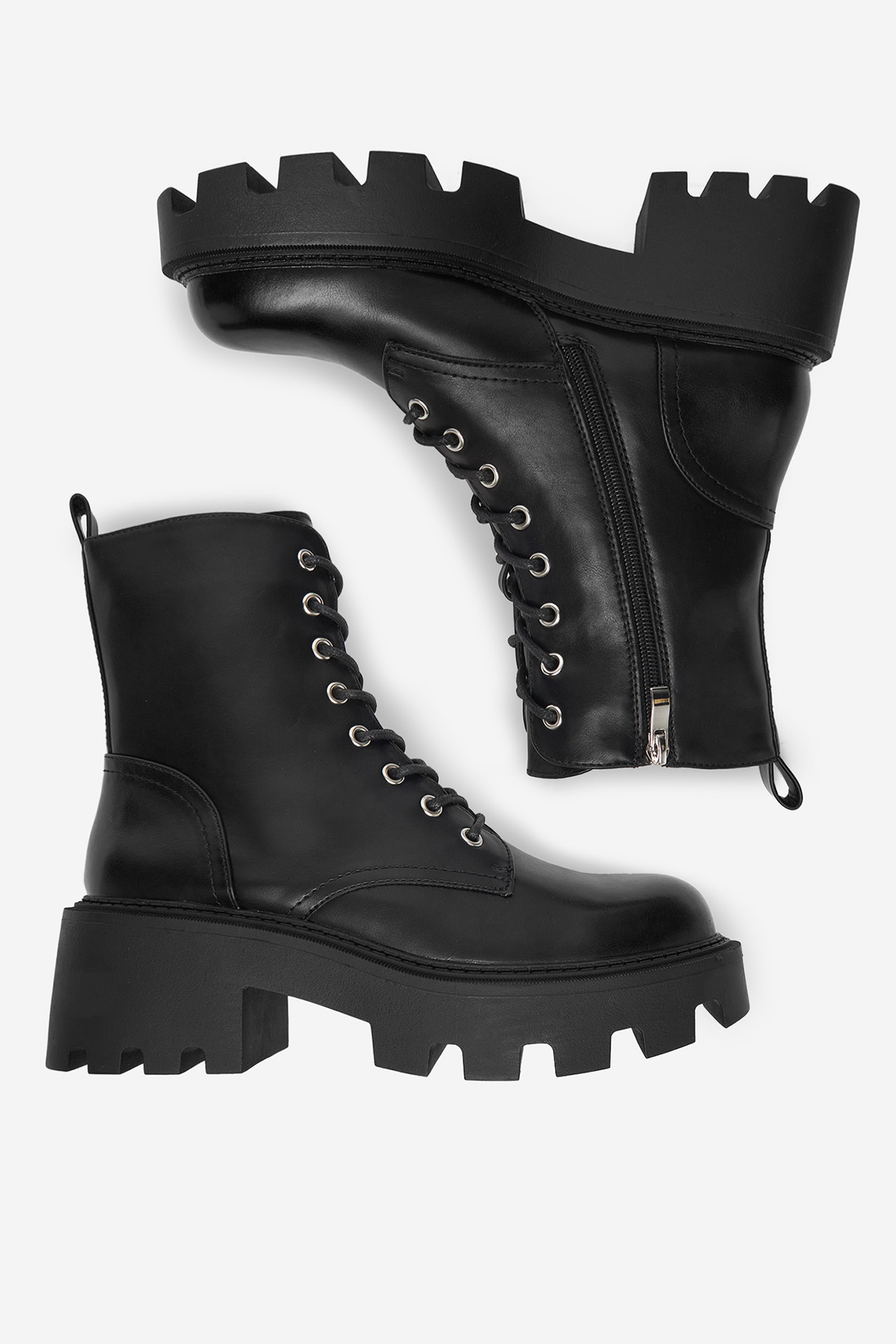 Kotníková obuv ČERNÁ