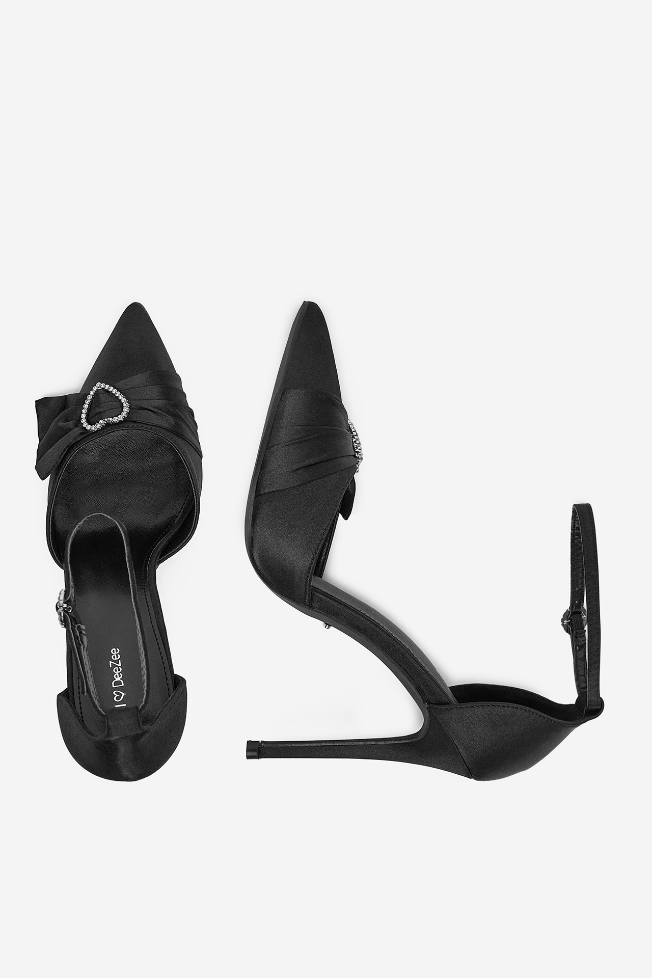 Pantofi stiletto NEGRU