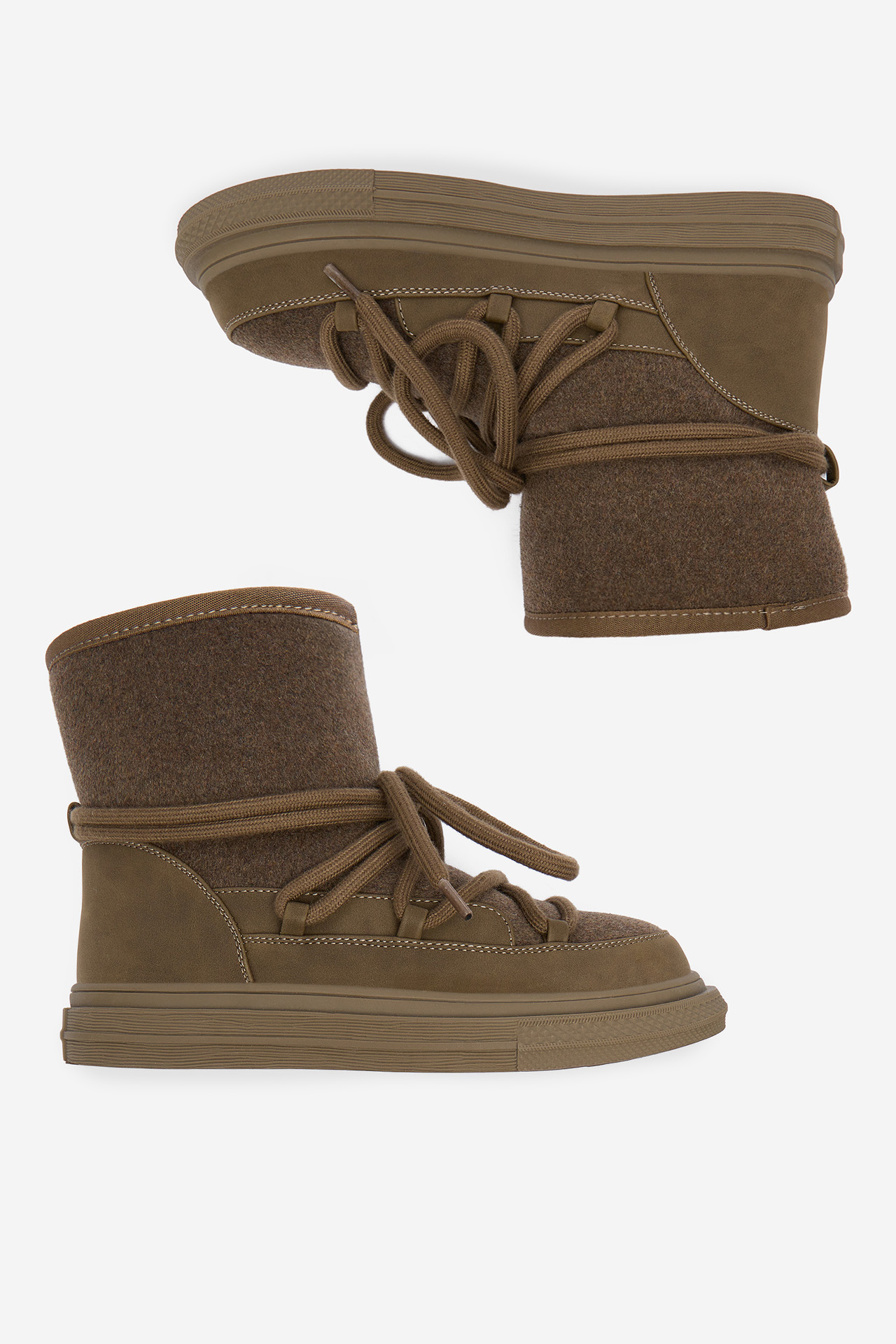 Kotníková obuv ZELENÁ