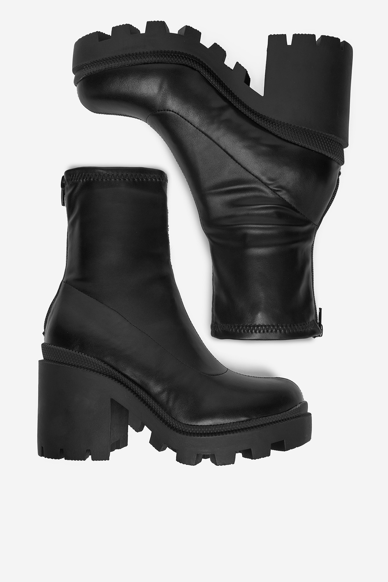 Kotníková obuv ČERNÁ