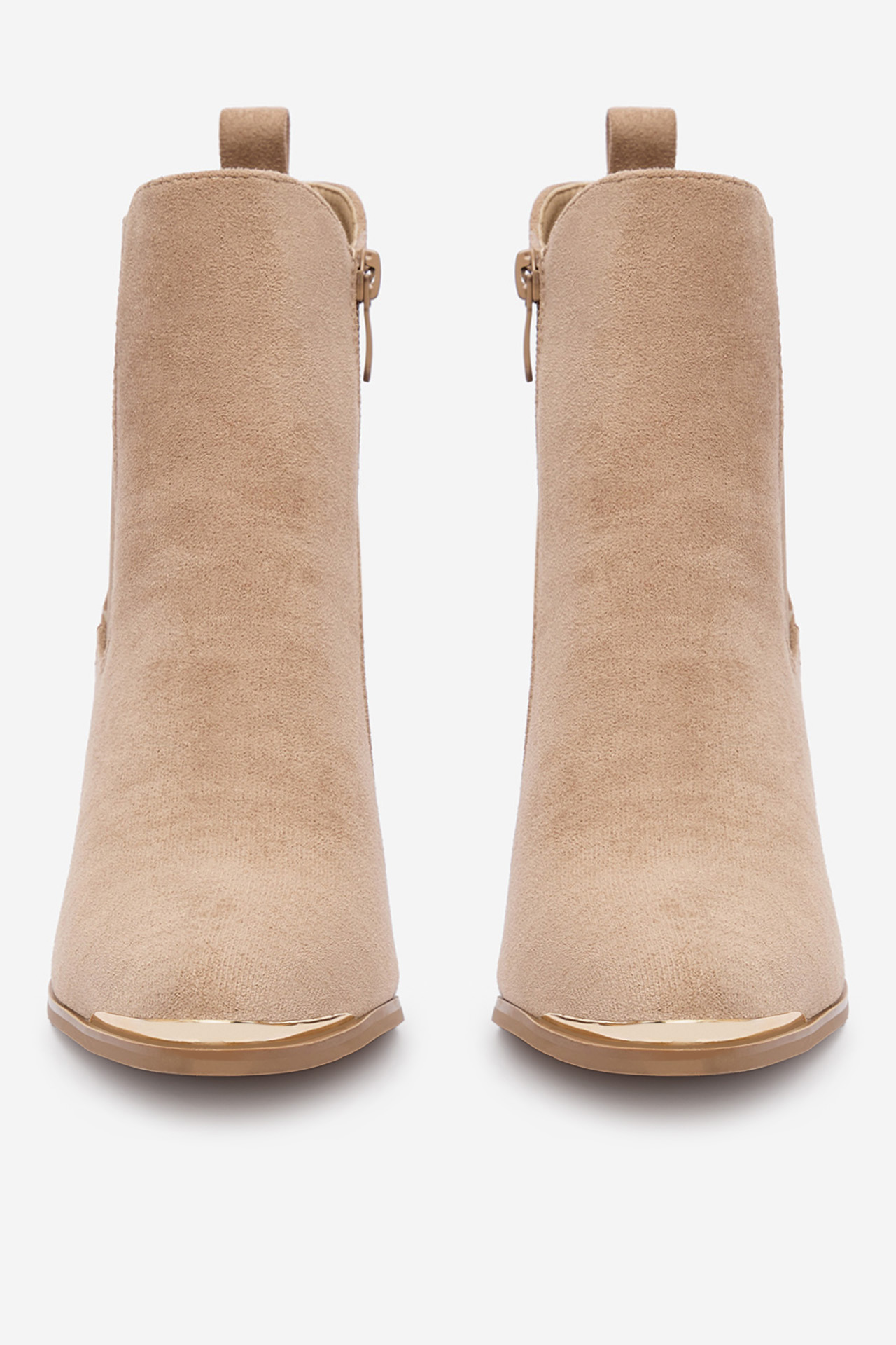 Kotníková obuv BÉŽOVÁ