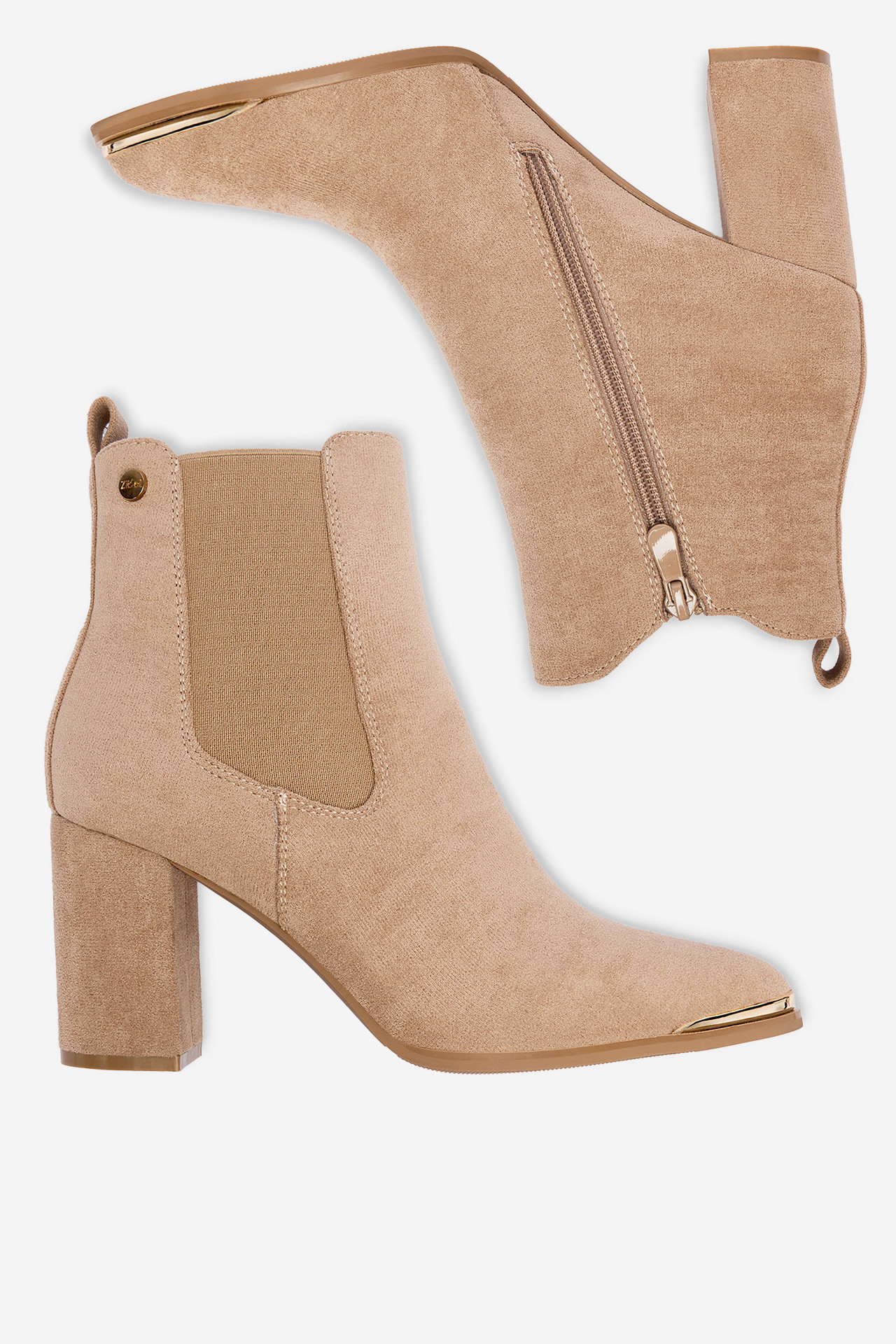 Kotníková obuv BÉŽOVÁ