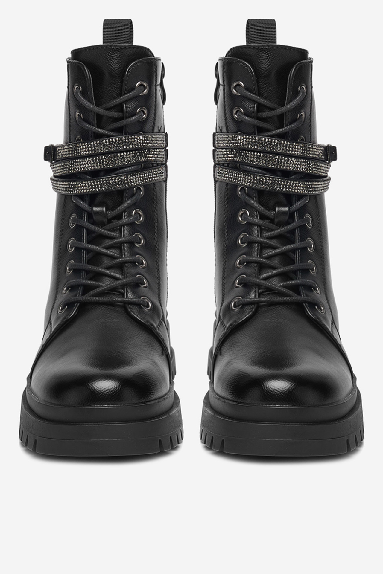 Kotníková obuv ČERNÁ