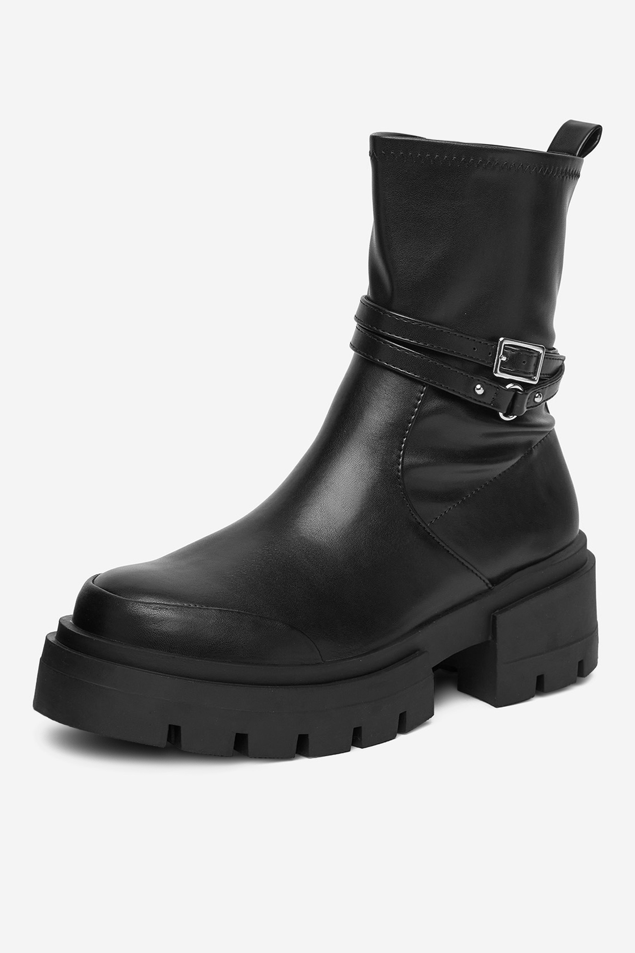 Kotníková obuv ČERNÁ