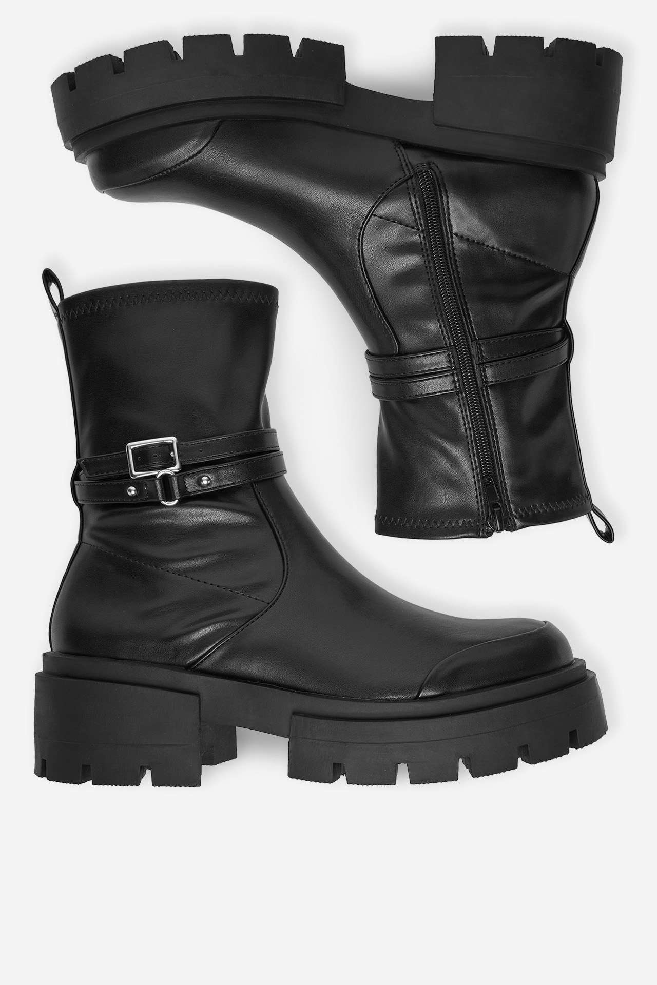 Kotníková obuv ČERNÁ