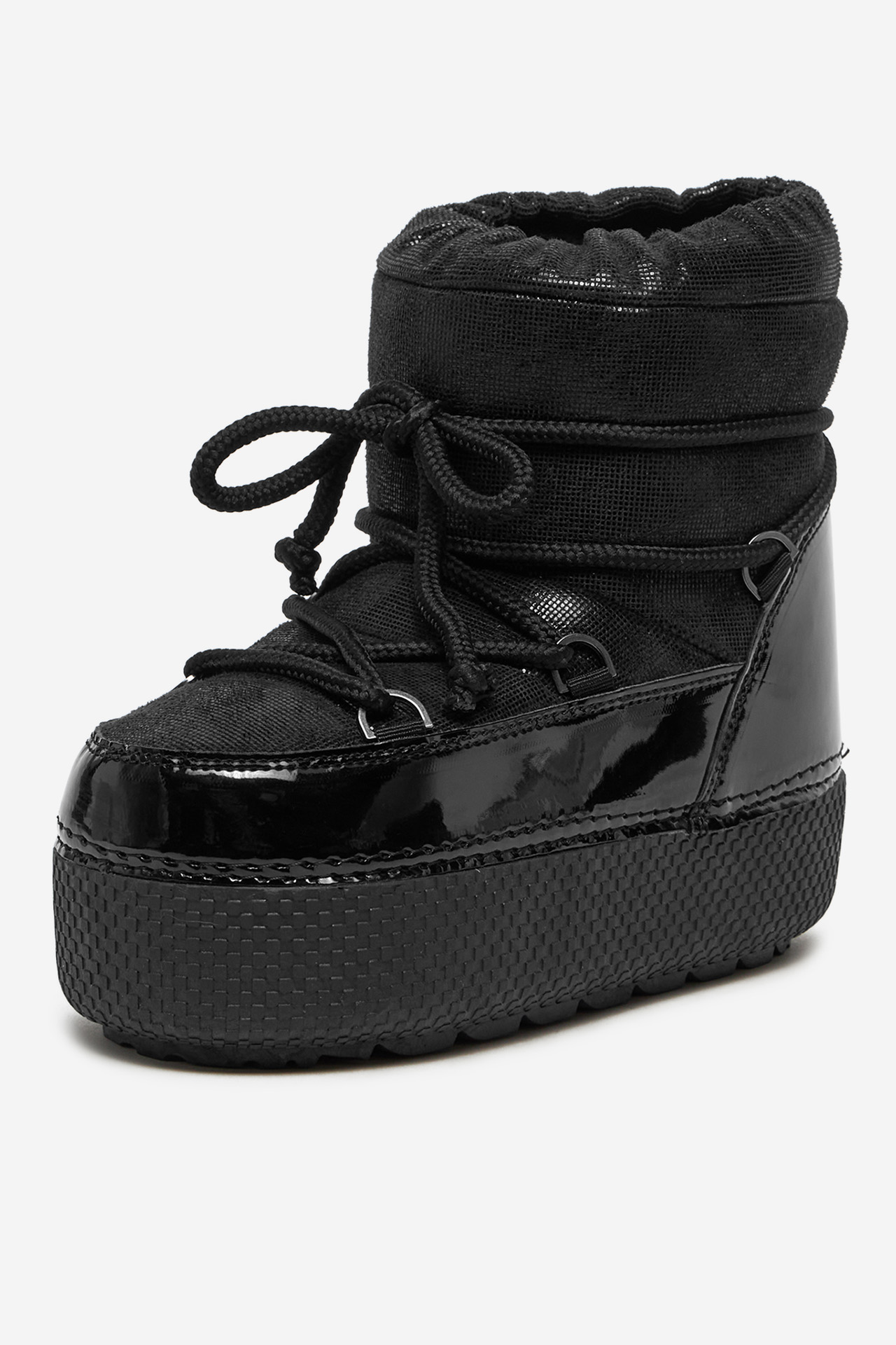 Kotníková obuv ČERNÁ