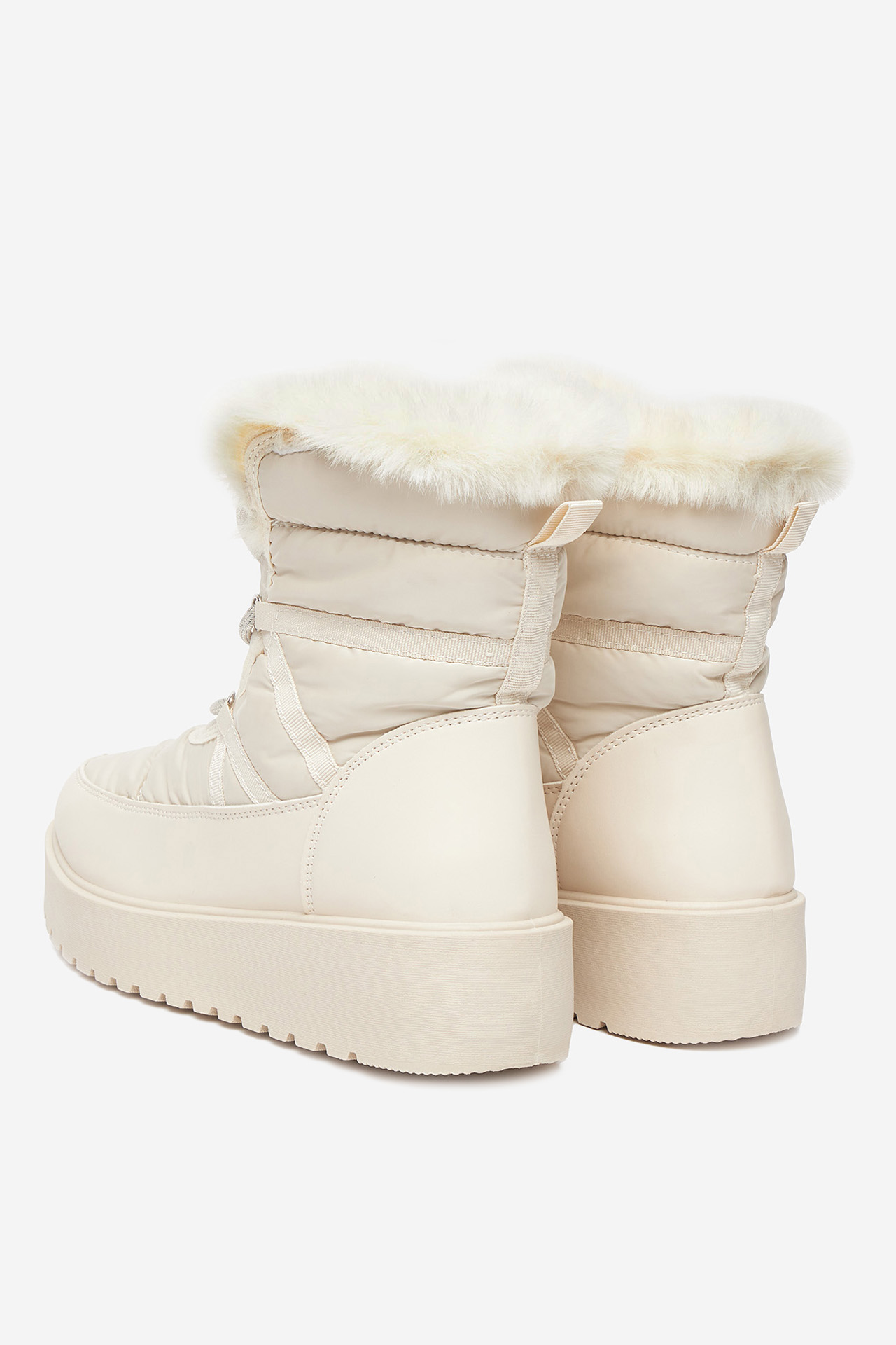 Kotníková obuv BÉŽOVÁ