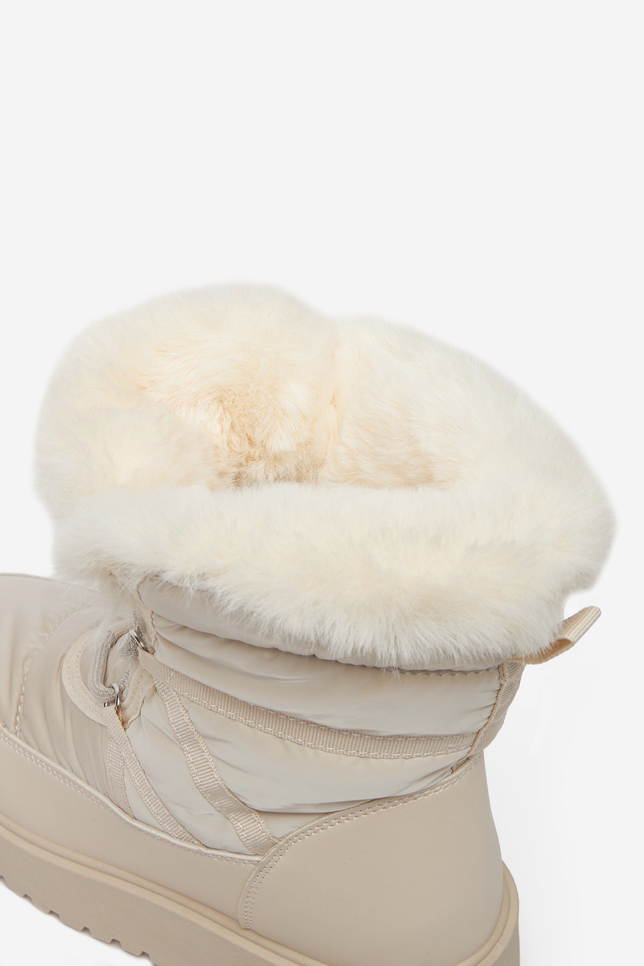 Kotníková obuv BÉŽOVÁ