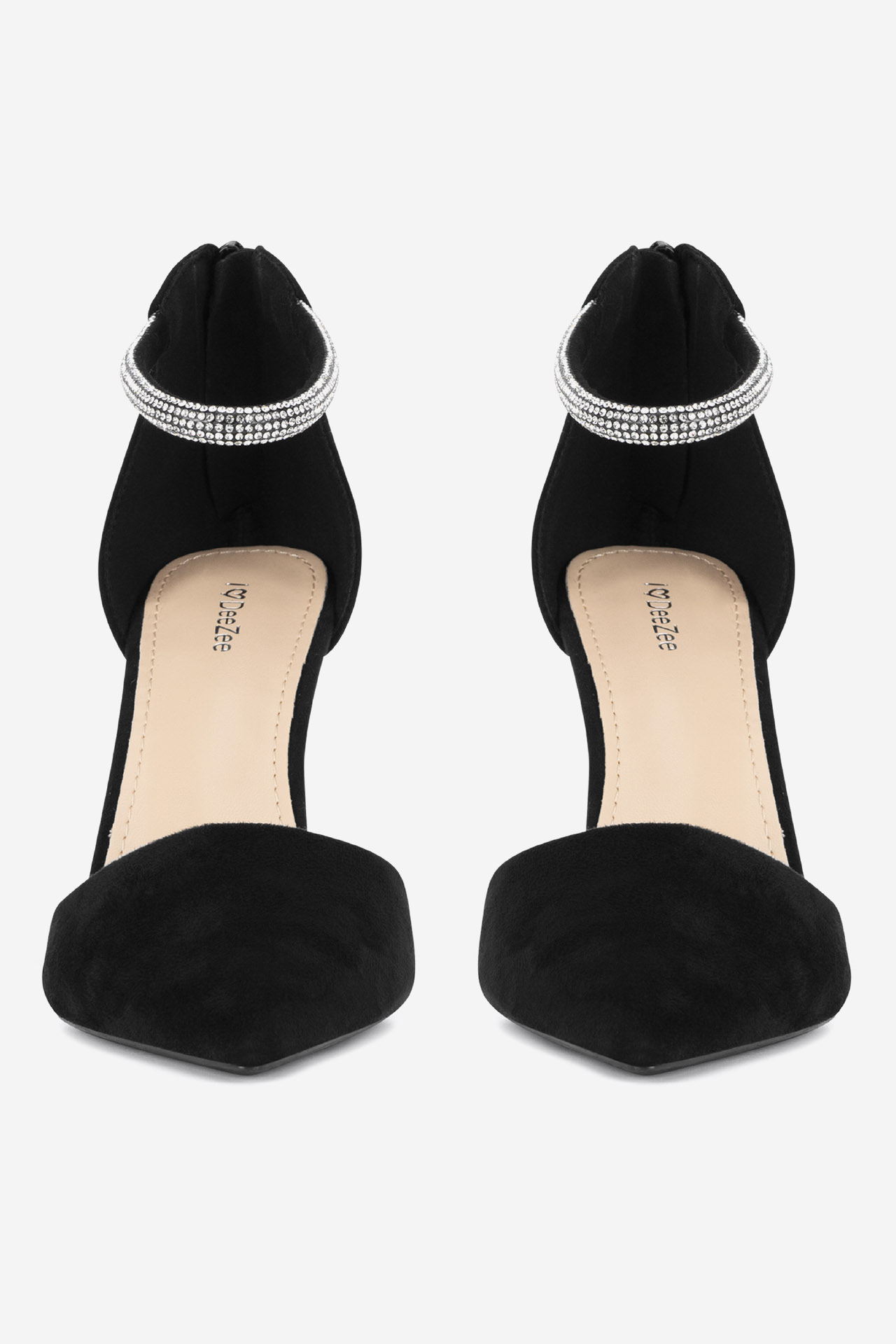 Čevlji z visoko peto Črna