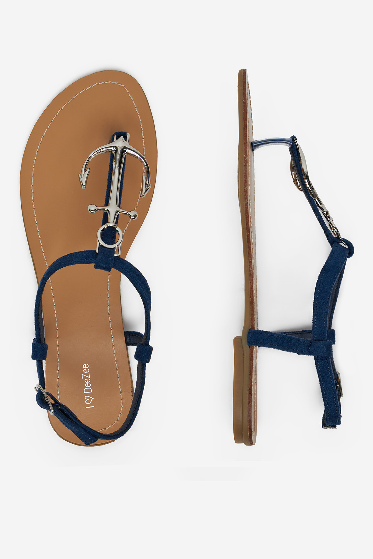 Szandál SÖTÉTKÉK