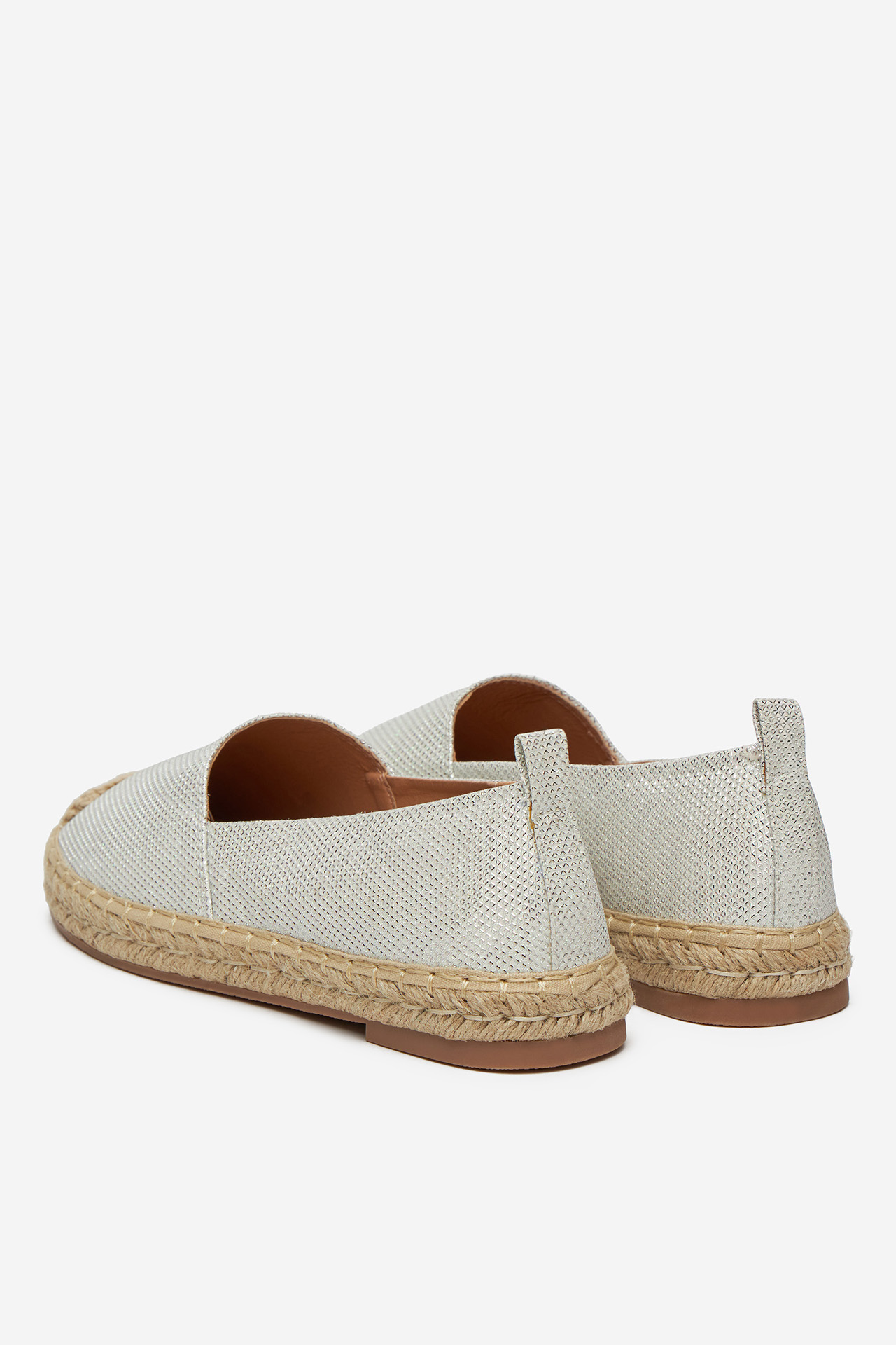 Espadrilky BÍLÁ