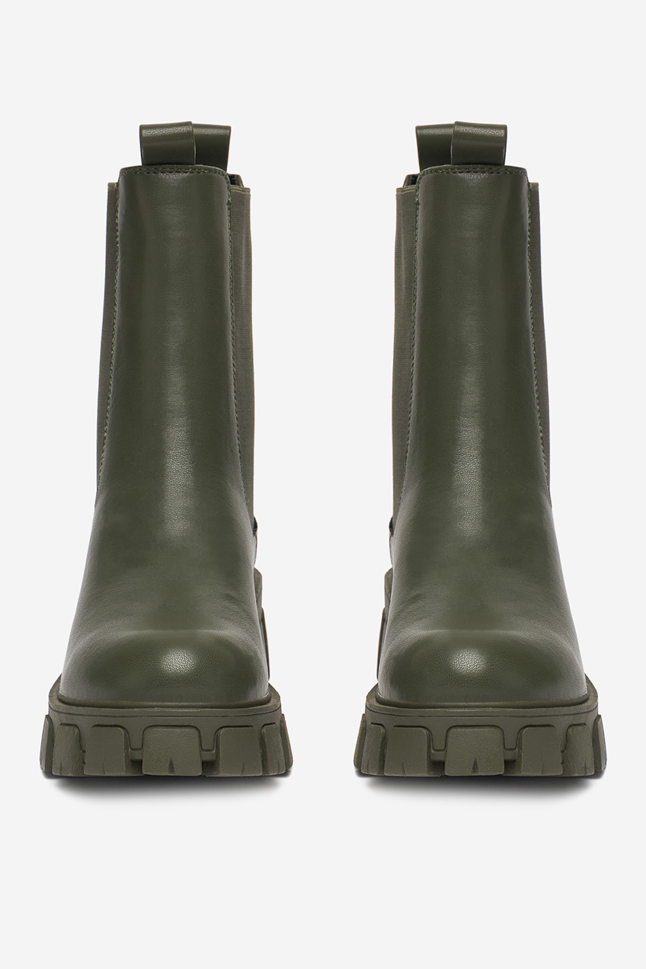 Kotníková obuv ZELENÁ