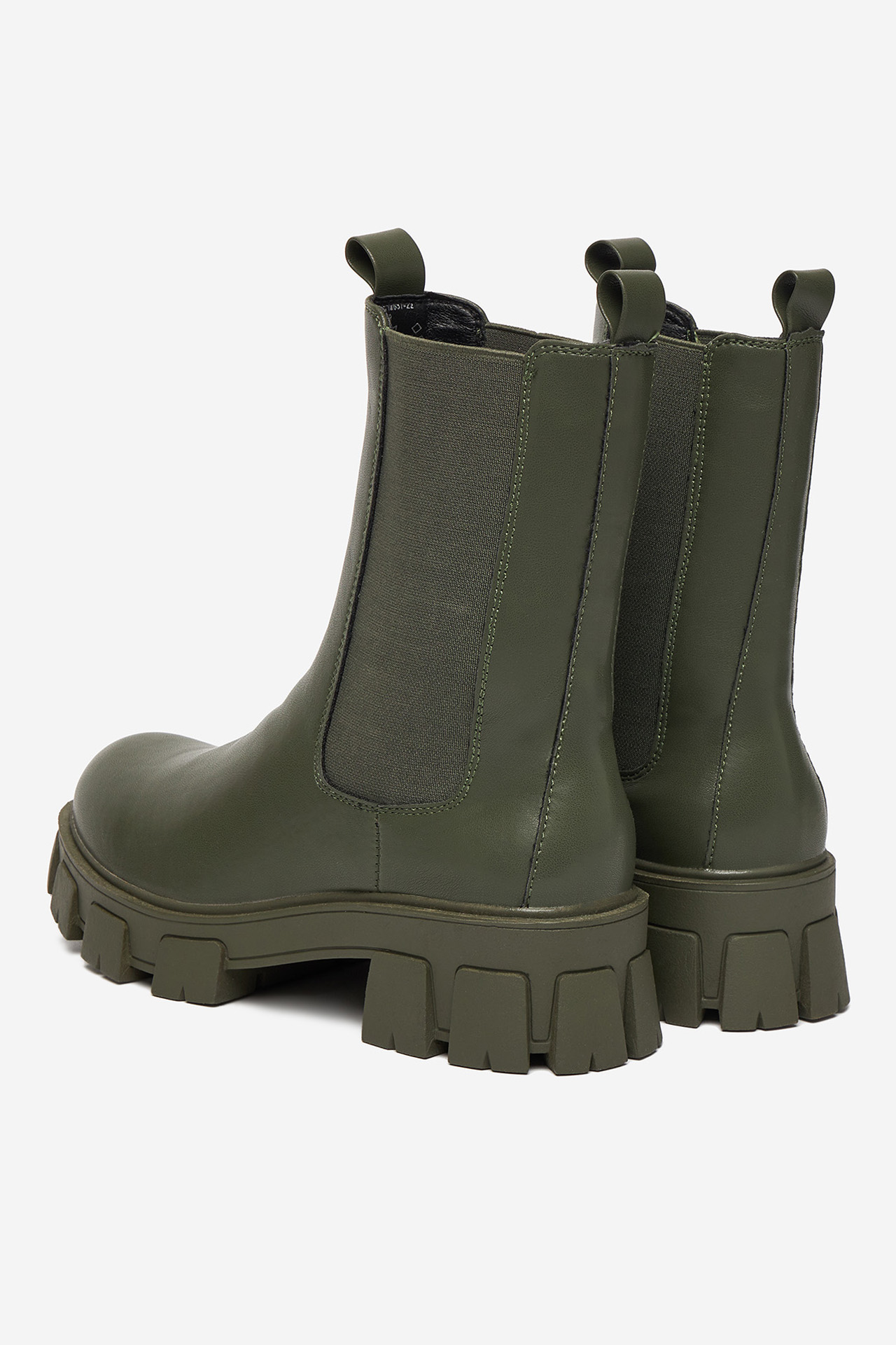 Kotníková obuv ZELENÁ