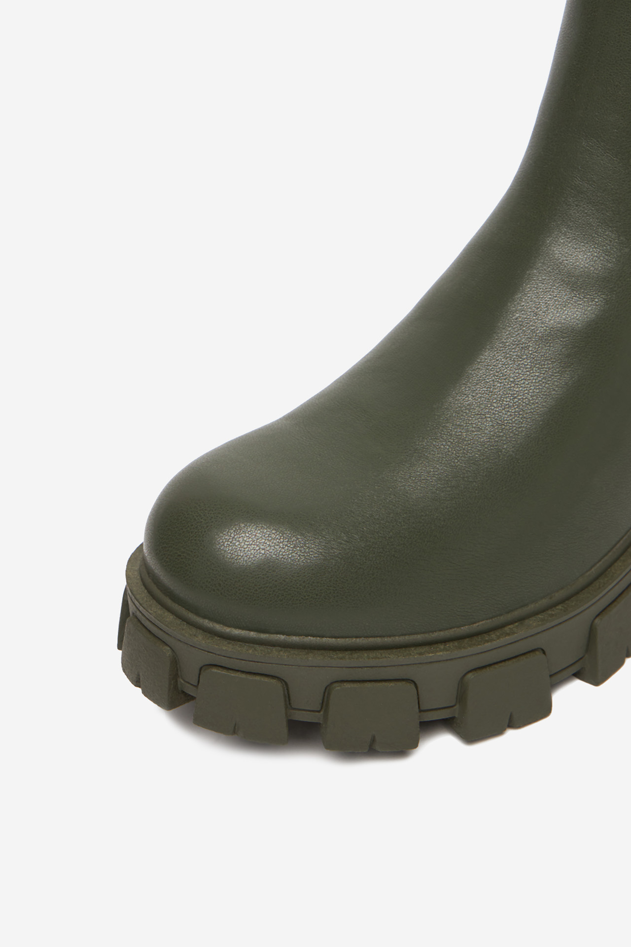 Kotníková obuv ZELENÁ