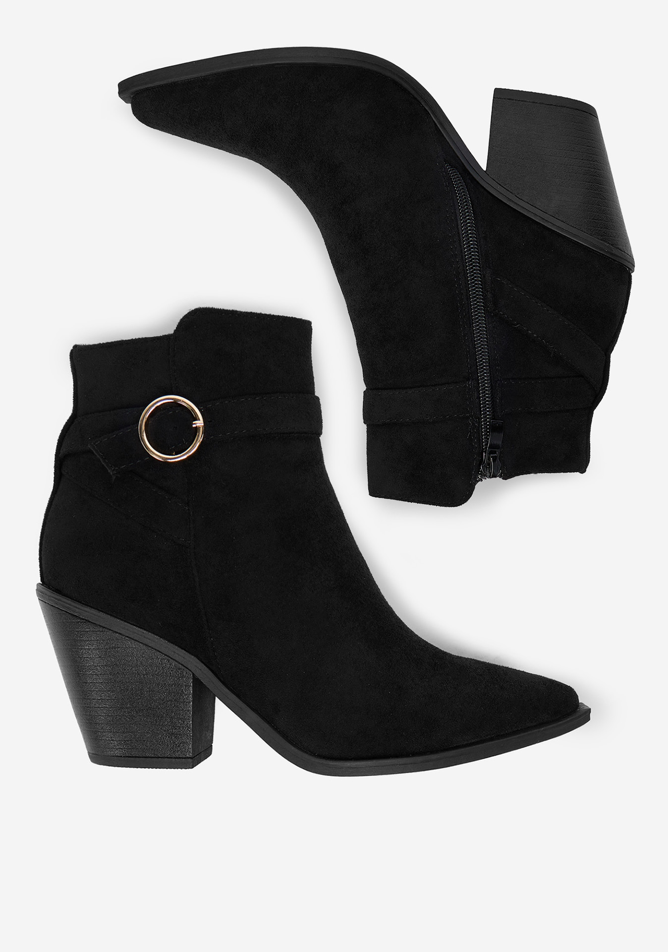 Kotníková obuv ČERNÁ