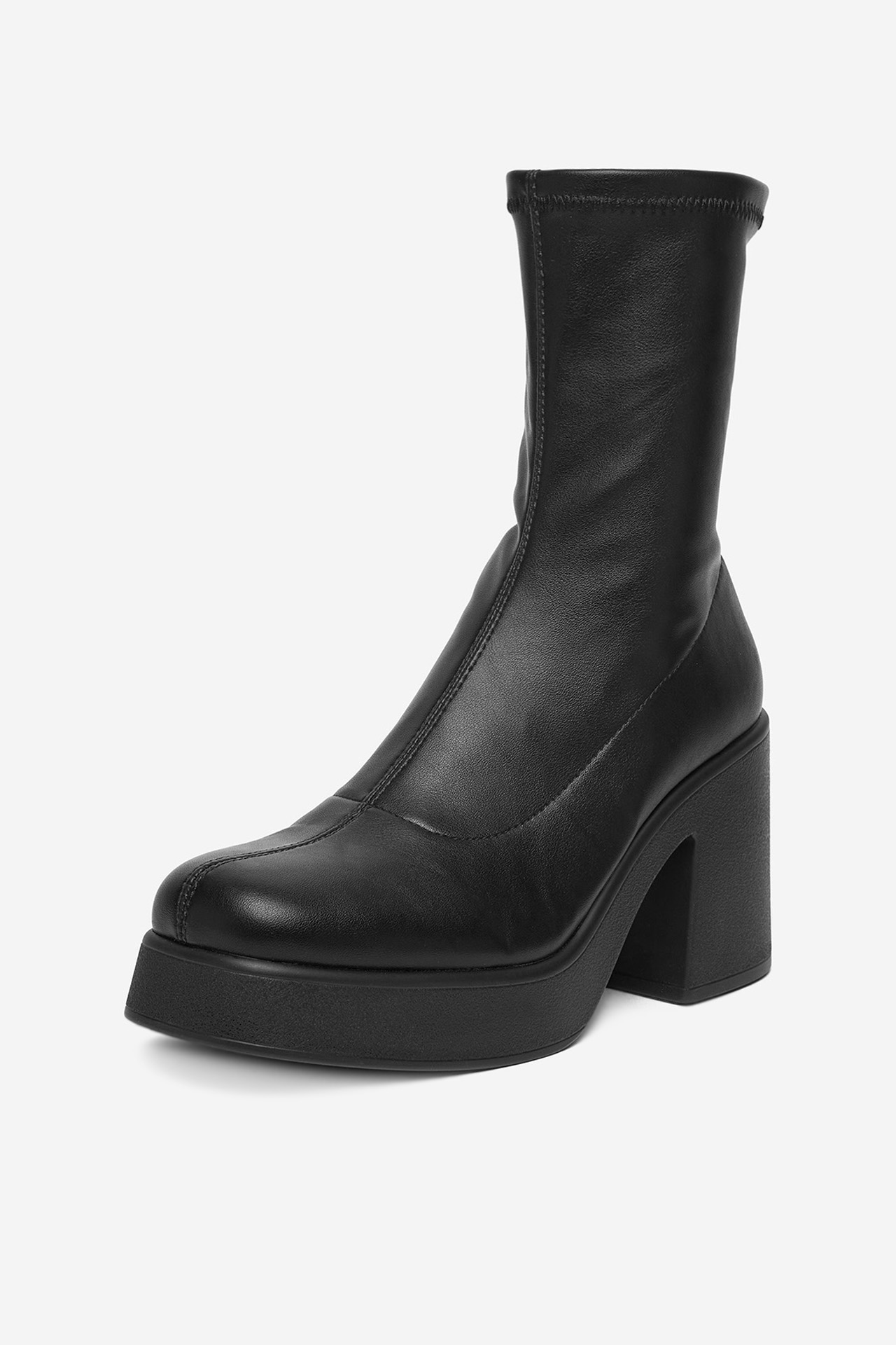 Kotníková obuv ČERNÁ