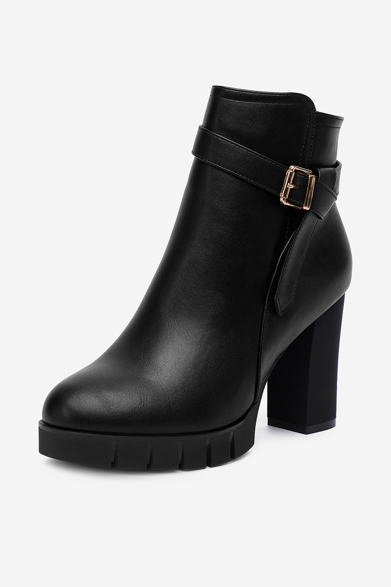 Kotníková obuv ČERNÁ