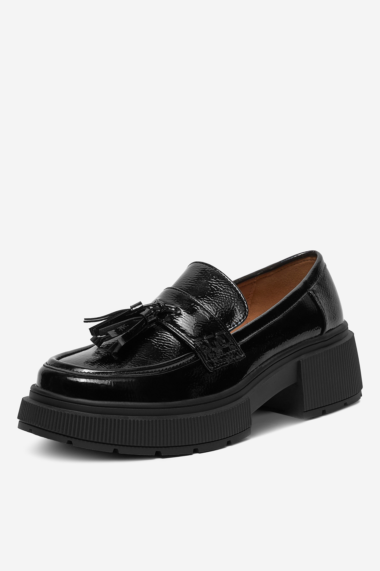 Loaferice Crno