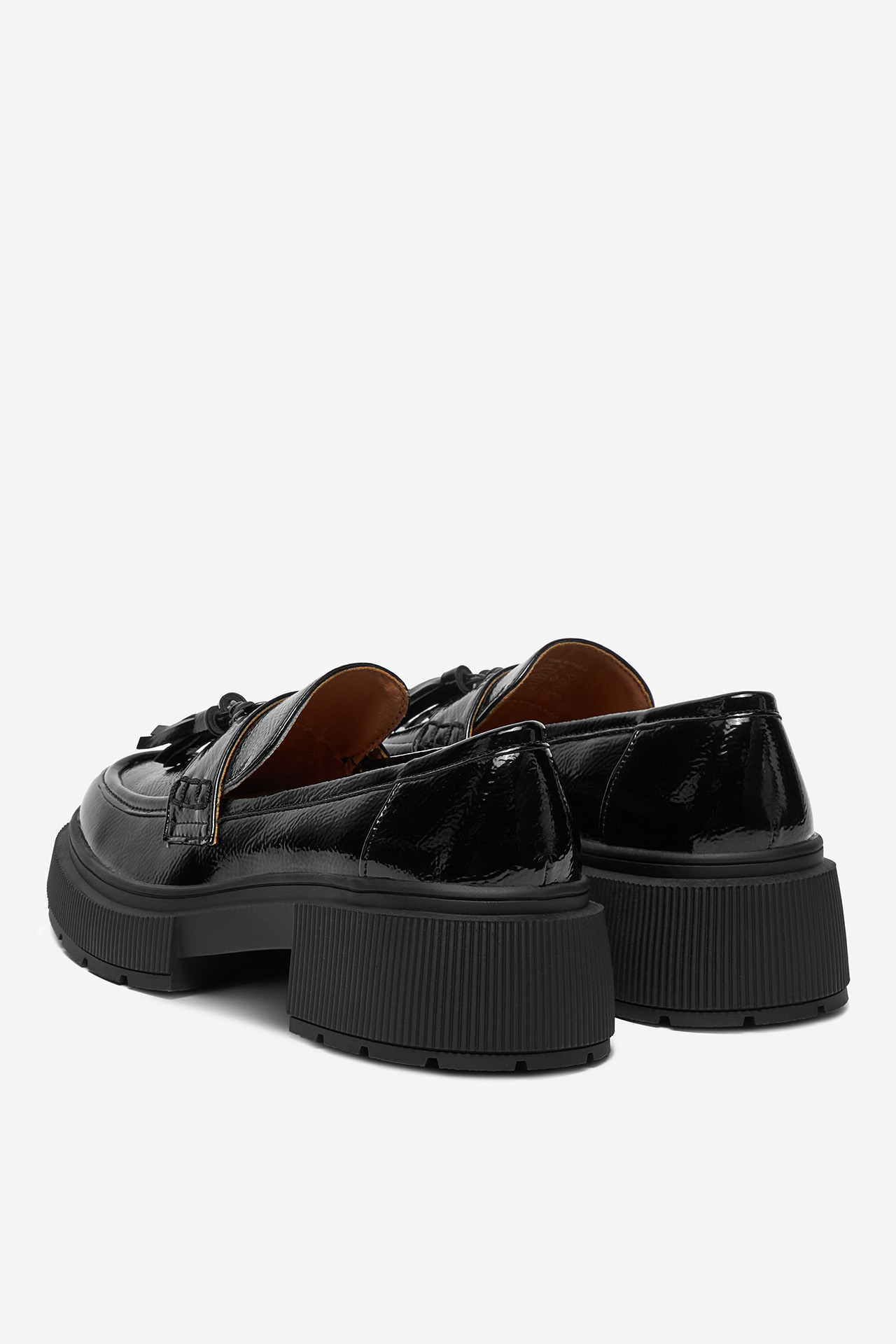 Loaferice Crno