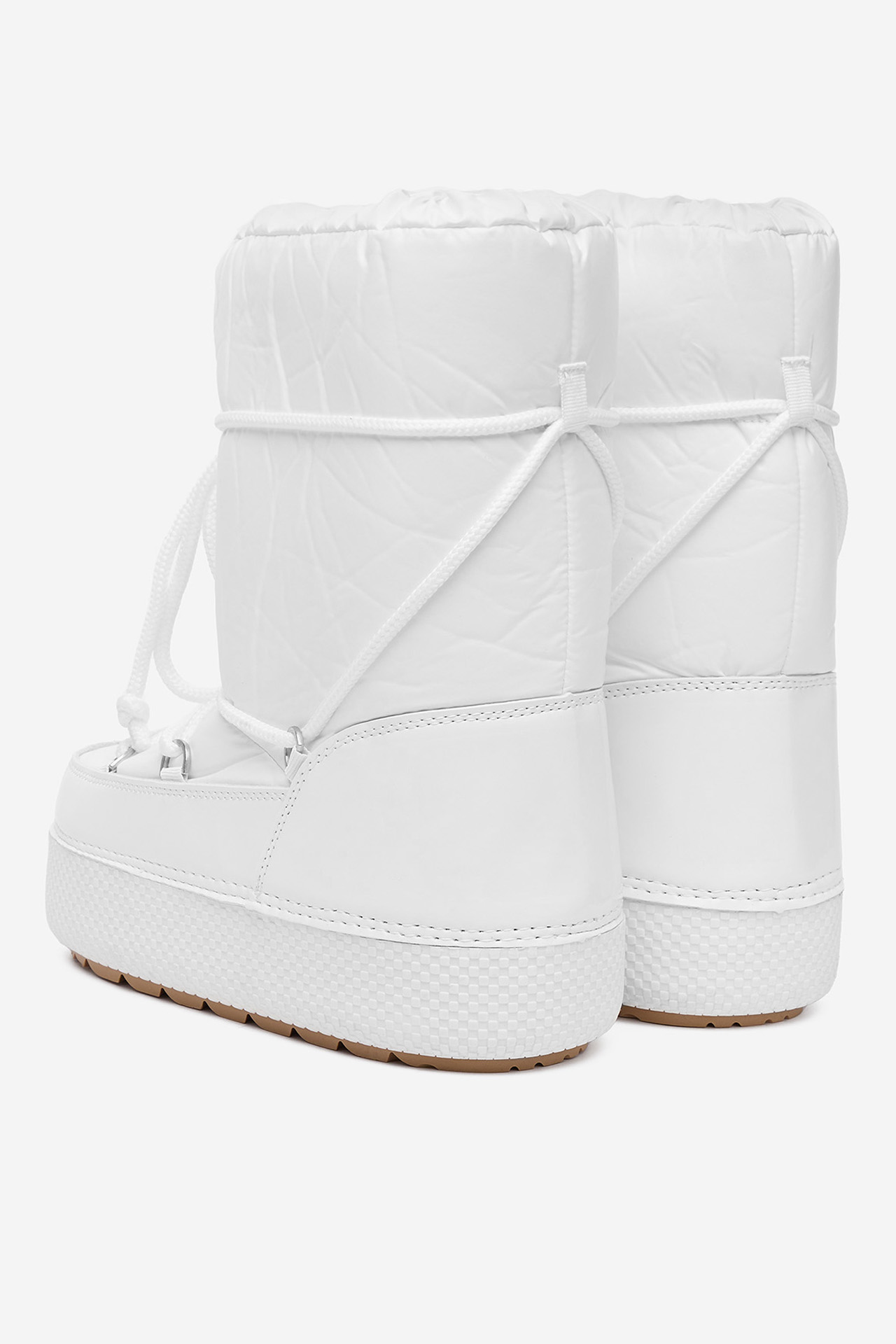 Kotníková obuv BÍLÁ