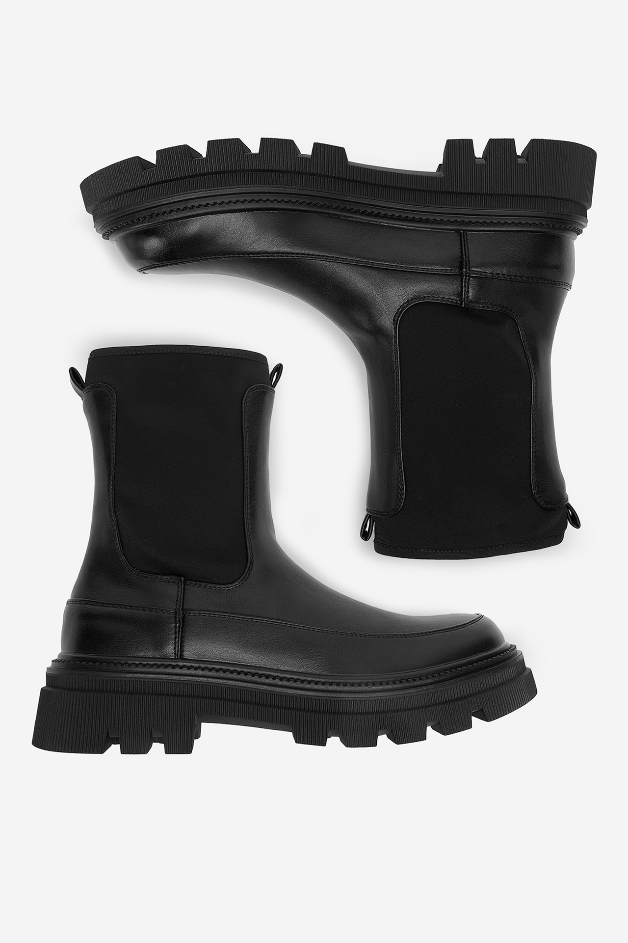 Kotníková obuv ČERNÁ