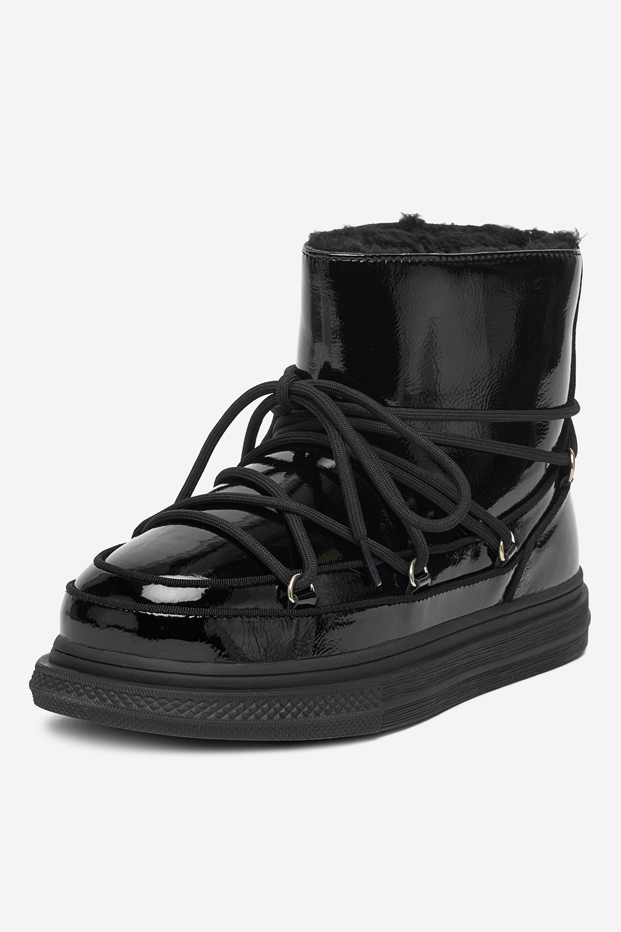 Kotníková obuv ČERNÁ