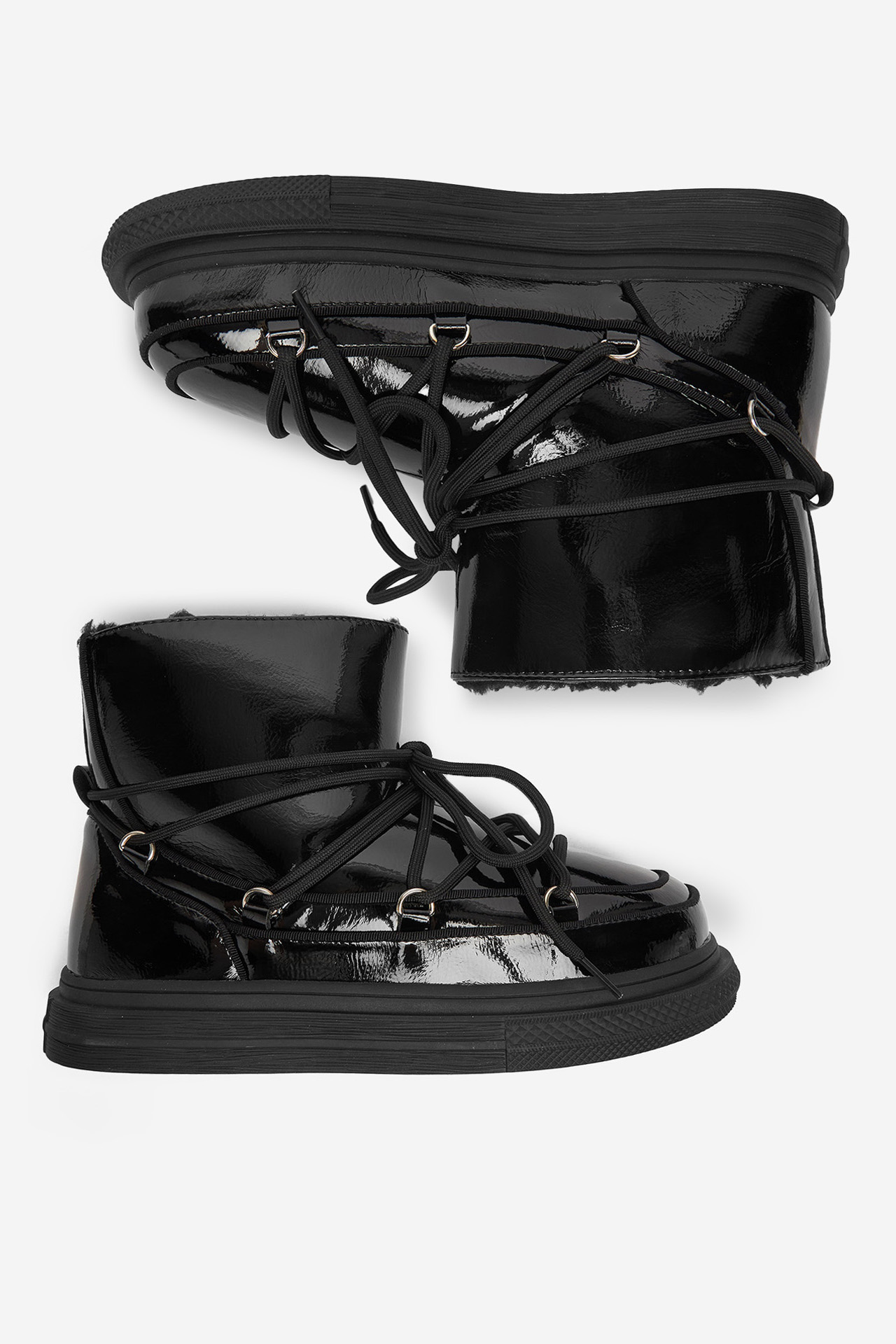 Kotníková obuv ČERNÁ