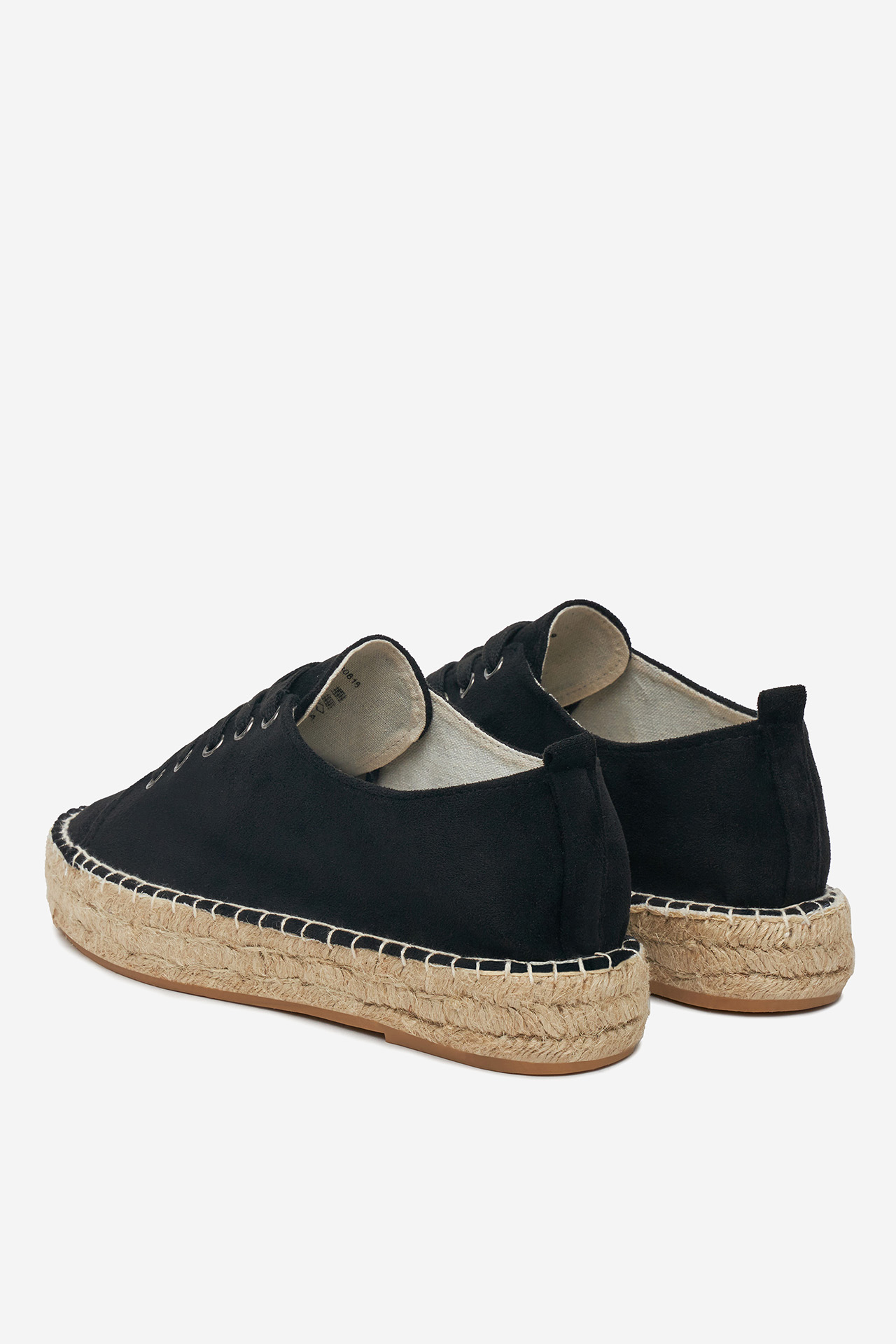Espadrilky ČERNÁ