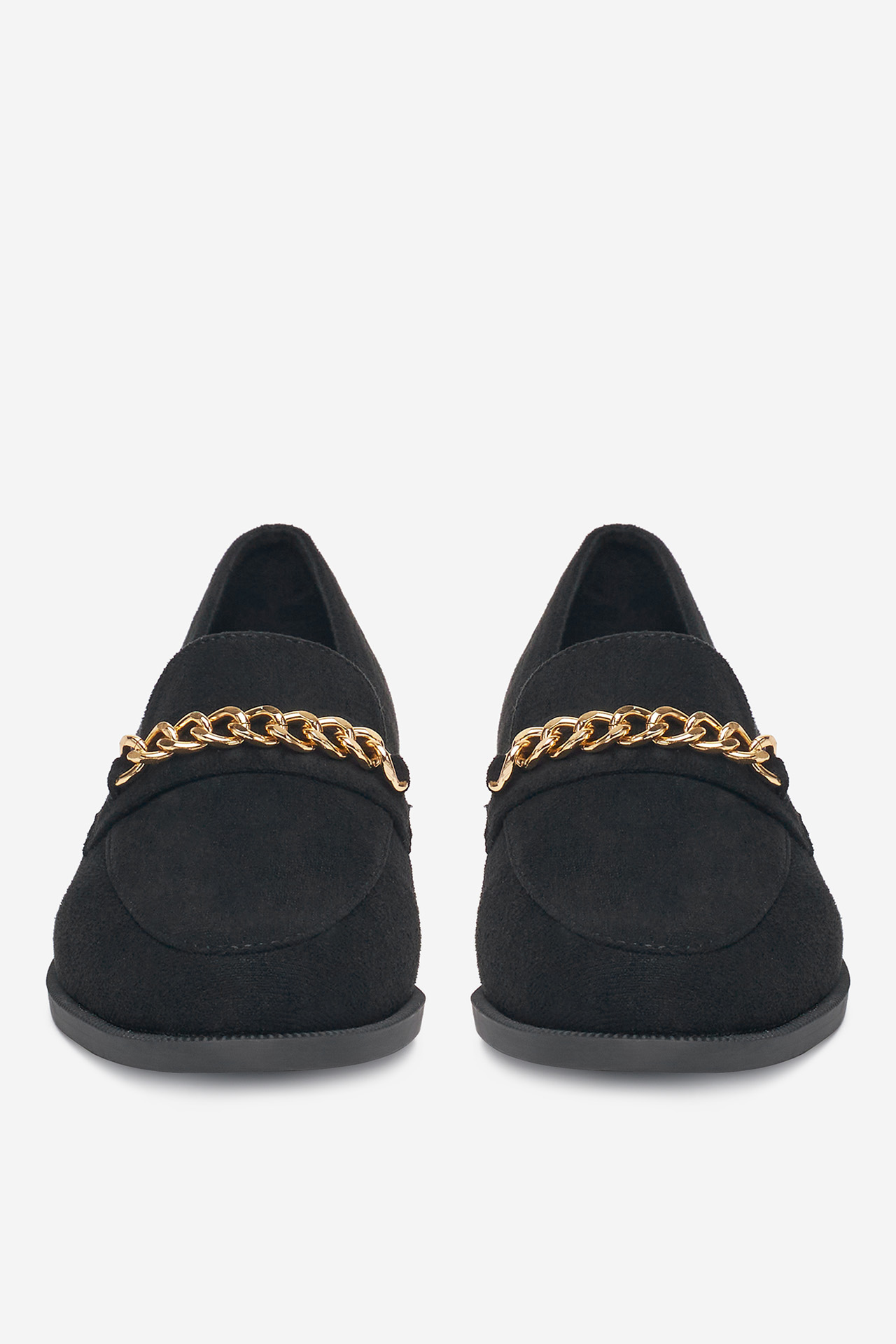 Čevlji brez vezalk Črna