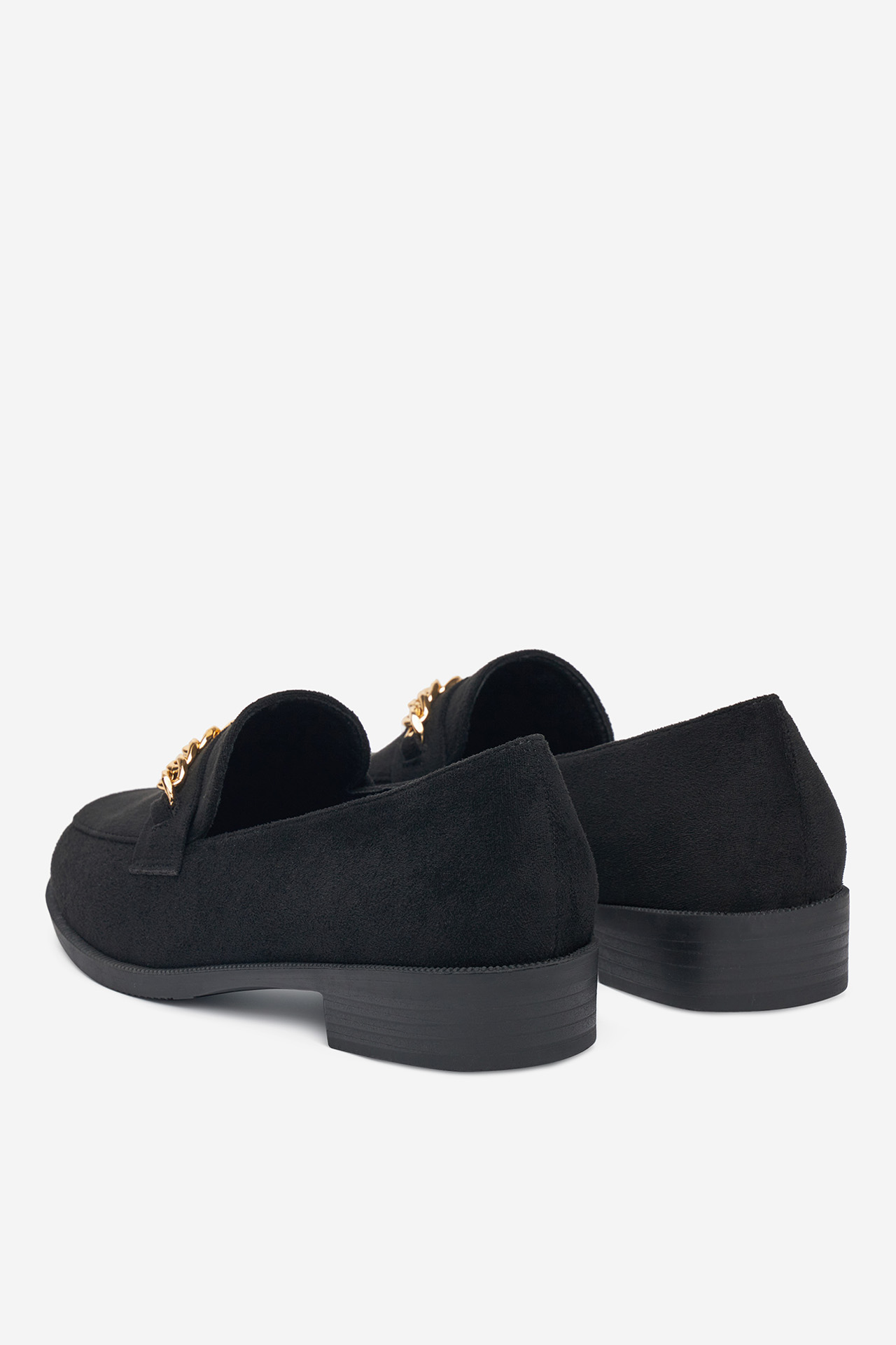 Čevlji brez vezalk Črna