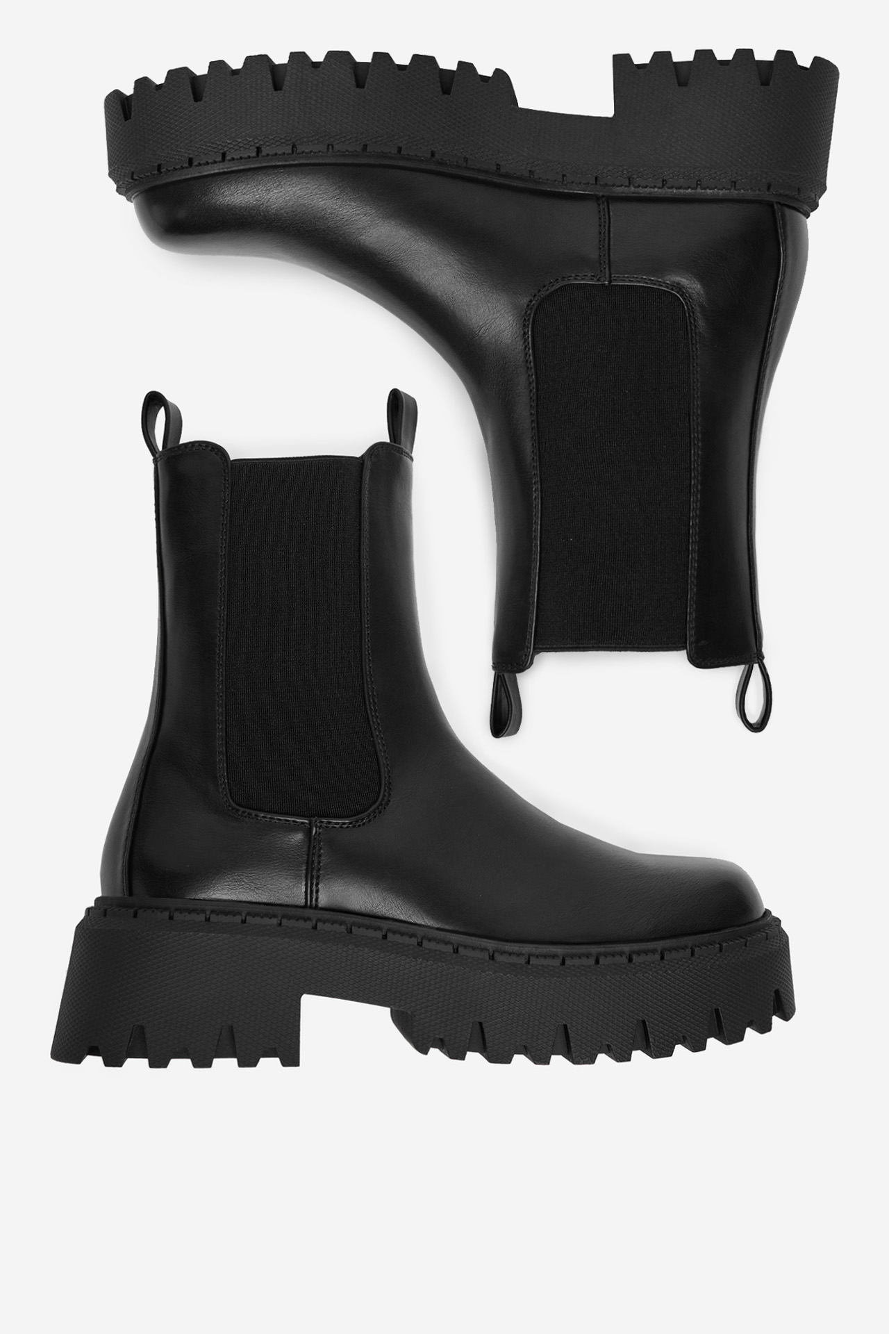 Kotníková obuv ČERNÁ