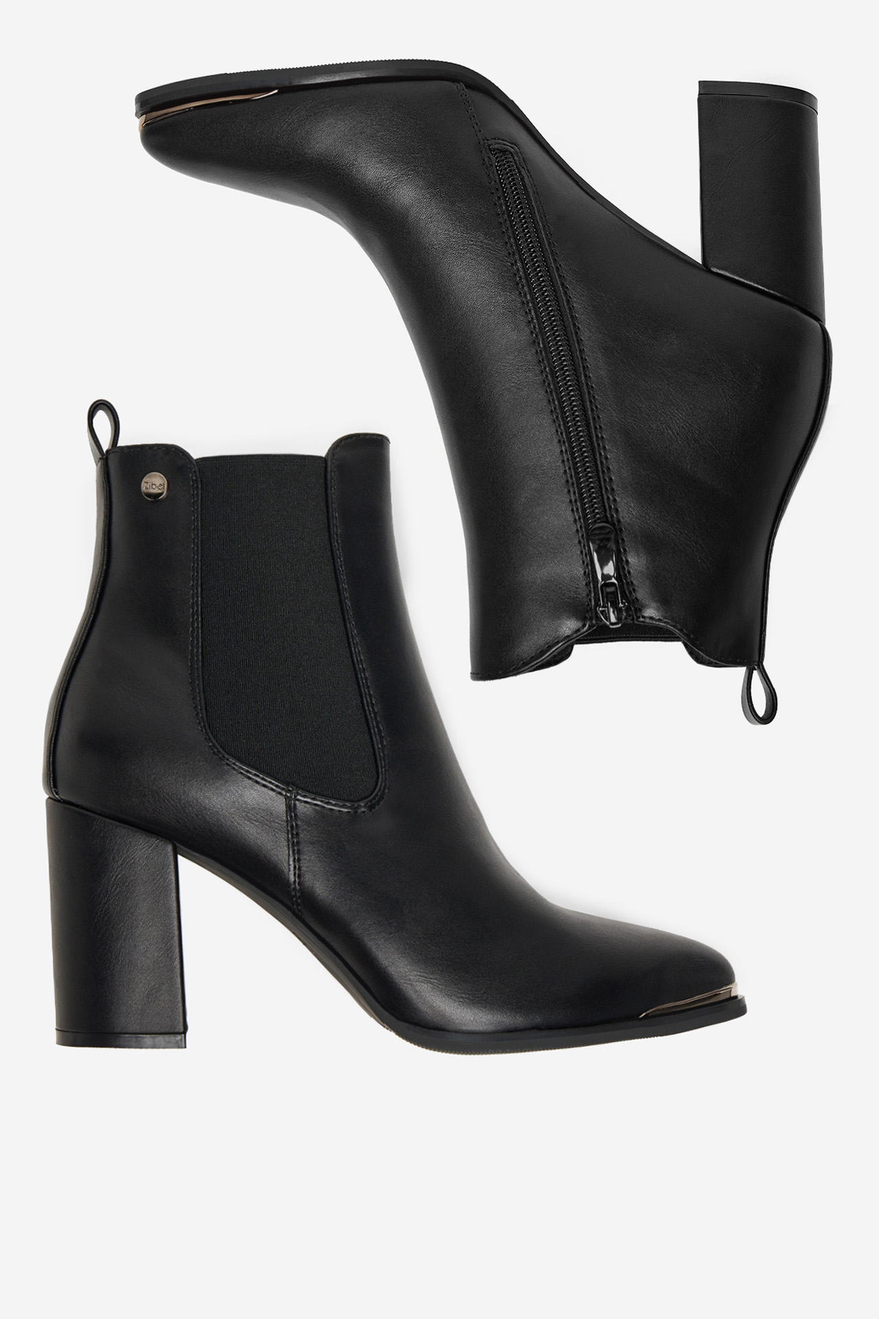 Kotníková obuv ČERNÁ