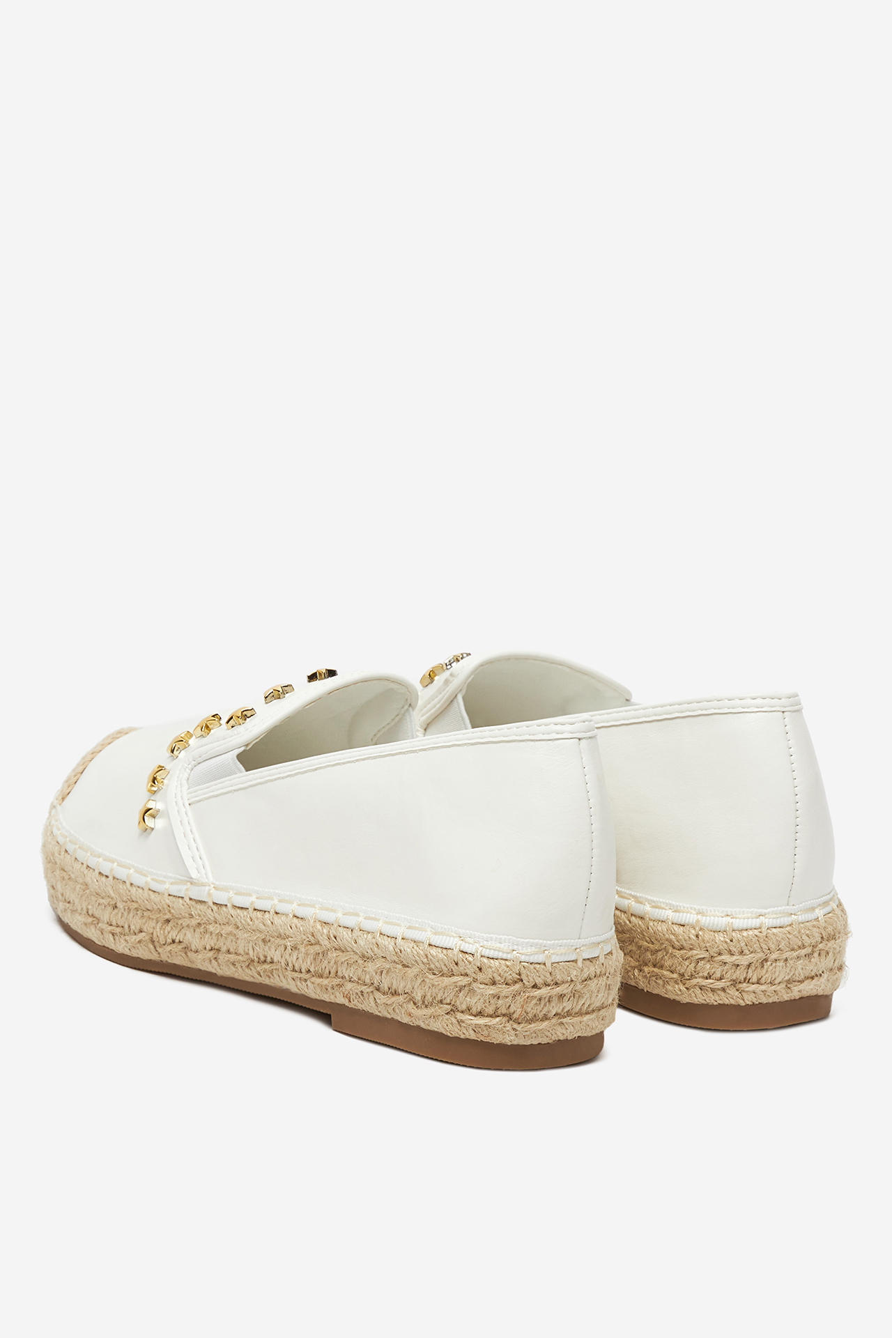 Espadrilky BÍLÁ